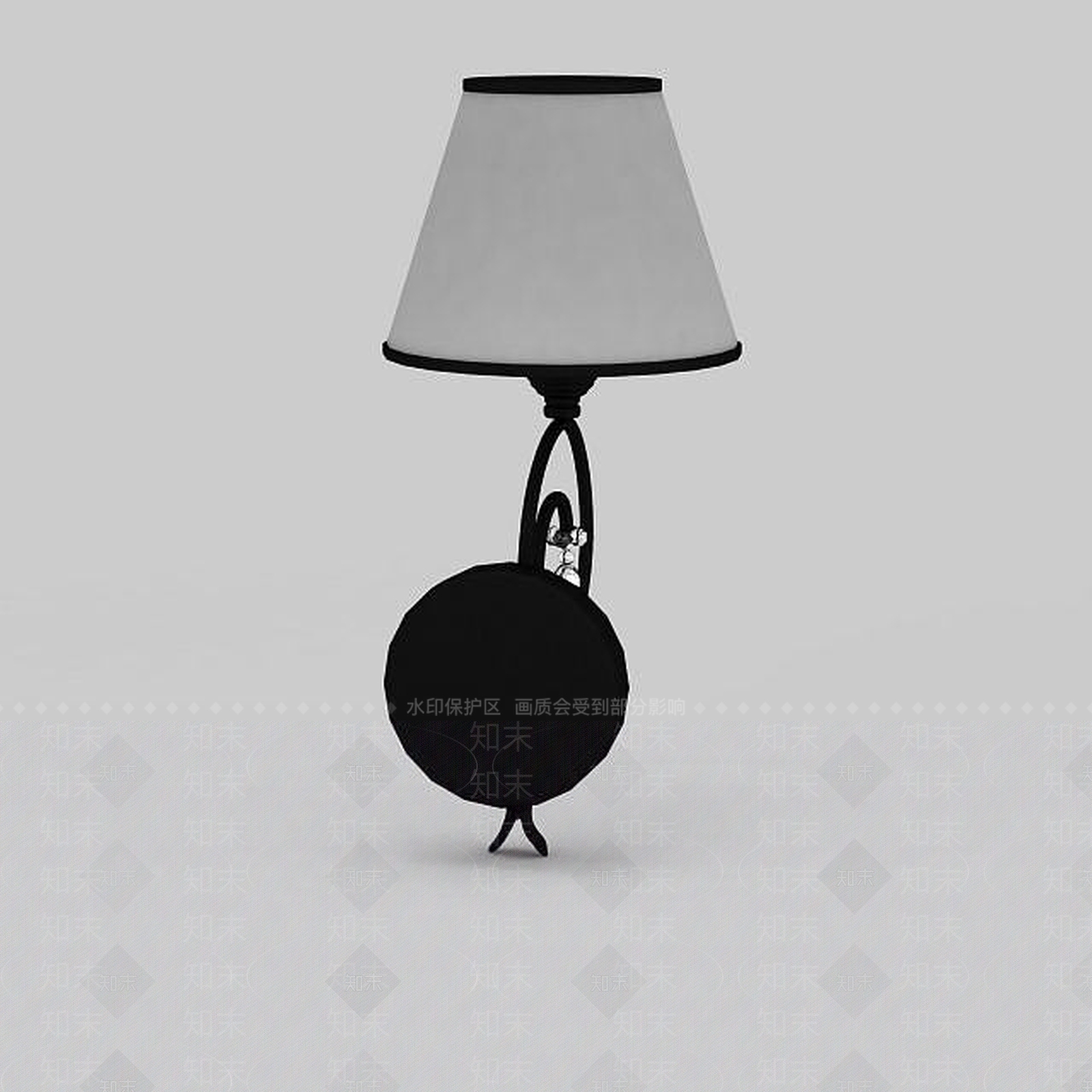 现代简约壁灯3D模型下载【ID:1195594023】