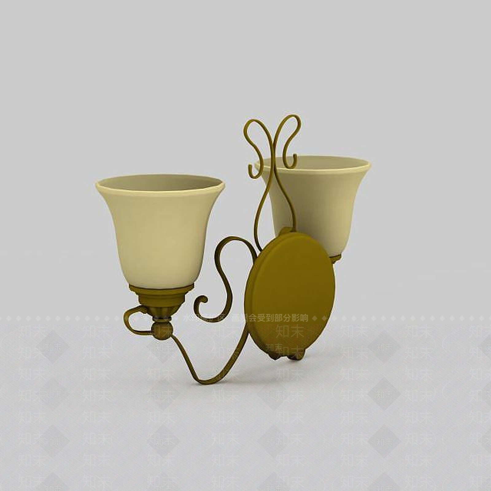 现代卧室壁灯3D模型下载【ID:1195594048】