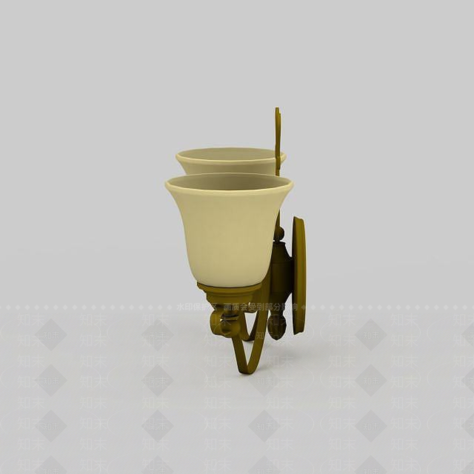 现代卧室壁灯3D模型下载【ID:1195594048】