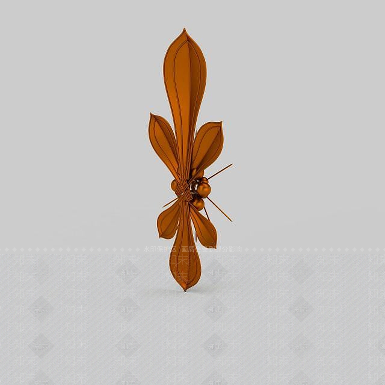 现代水晶壁灯3D模型下载【ID:1195594158】