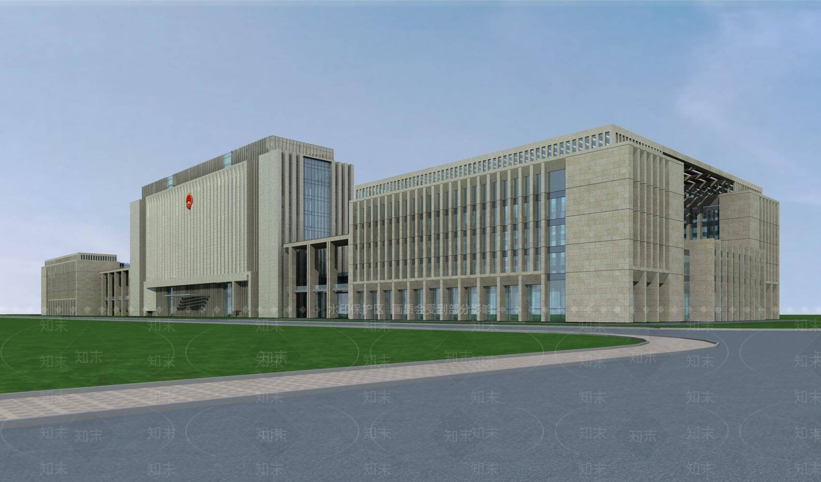 现代其他办公空间3D模型下载【ID:1195595267】