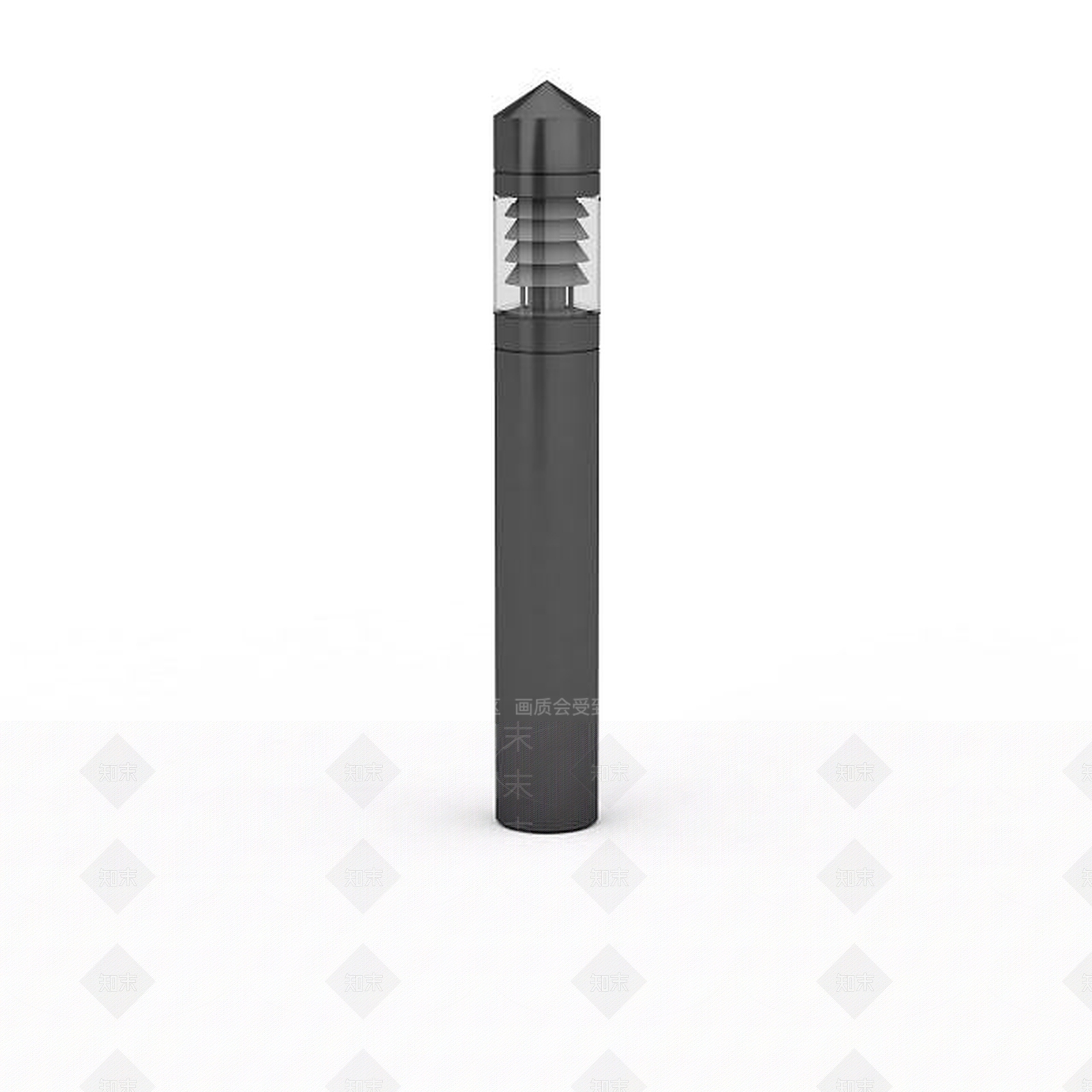 现代草坪灯3D模型下载【ID:1195595406】