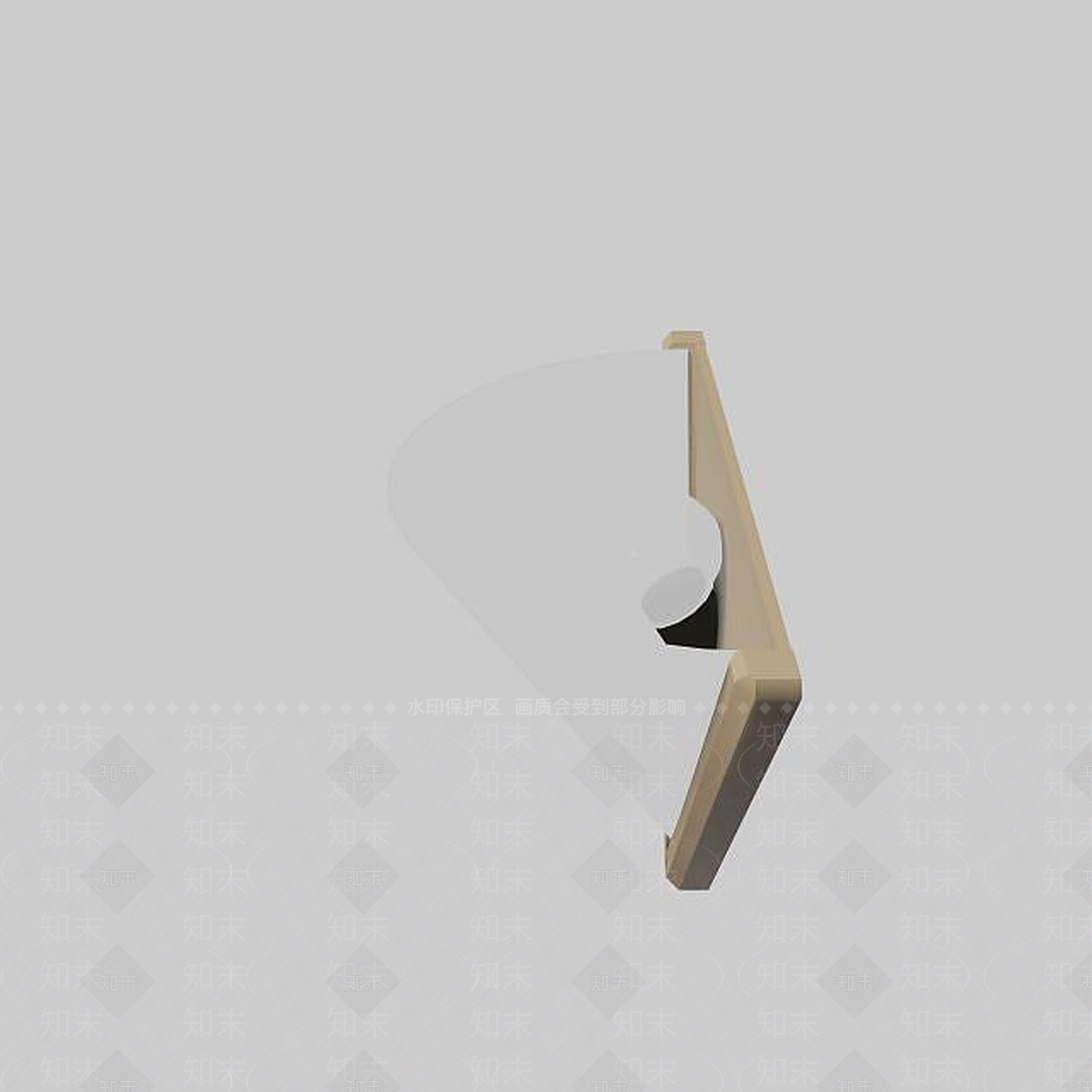 现代简约壁灯3D模型下载【ID:1195596385】
