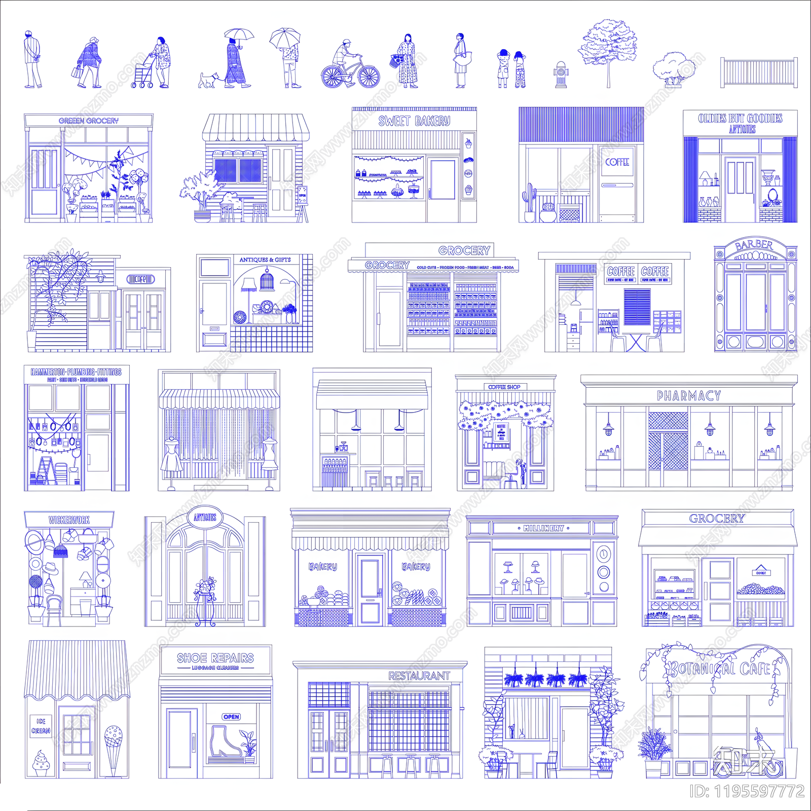 现代其他图库施工图下载【ID:1195597772】