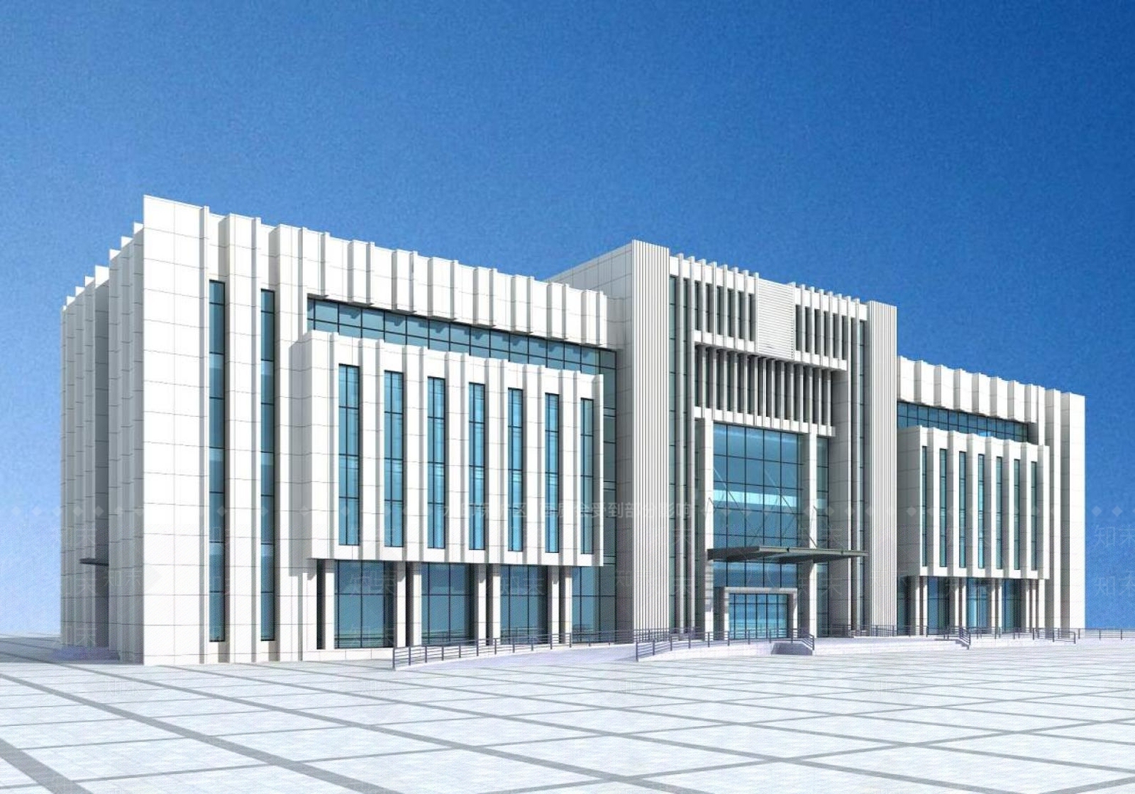 现代其他办公空间3D模型下载【ID:1195600344】