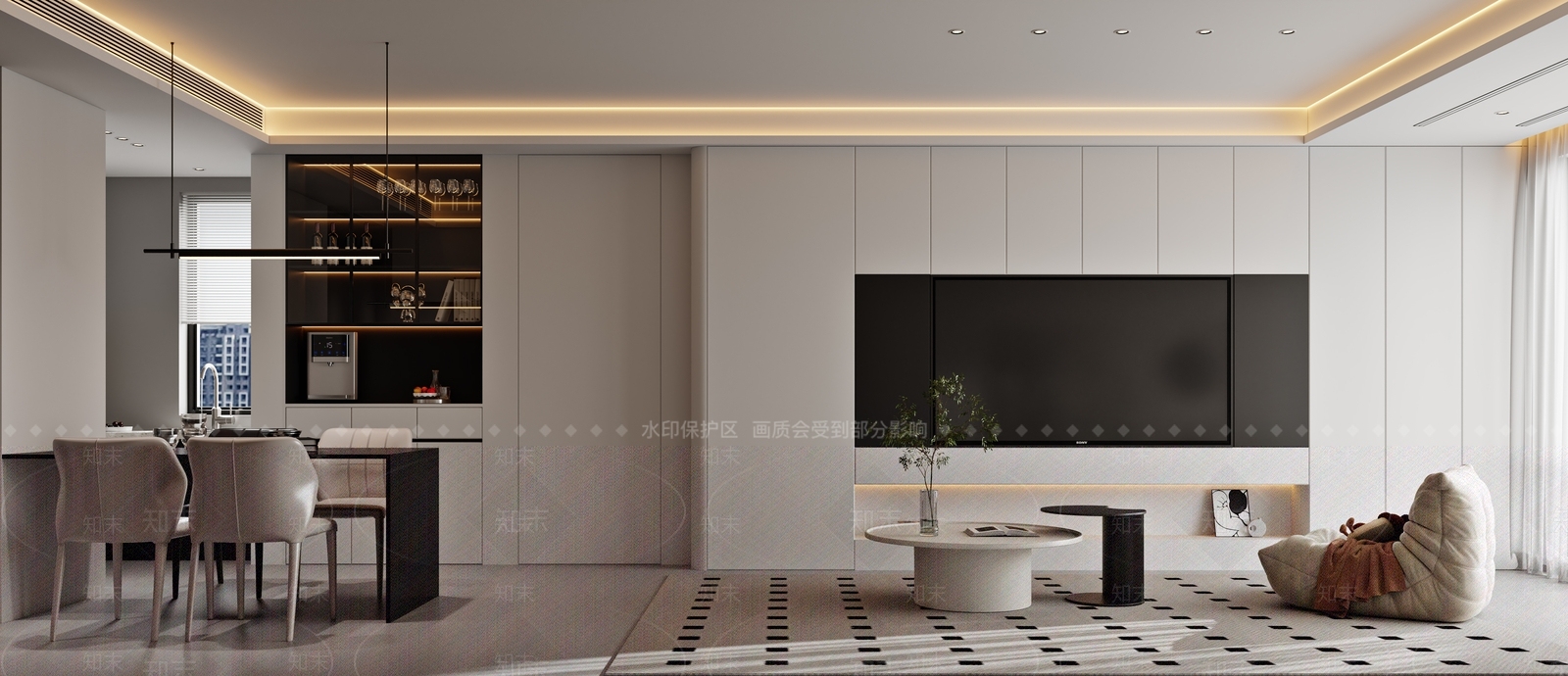 现代通用儿童房3D模型下载【ID:1215141909】
