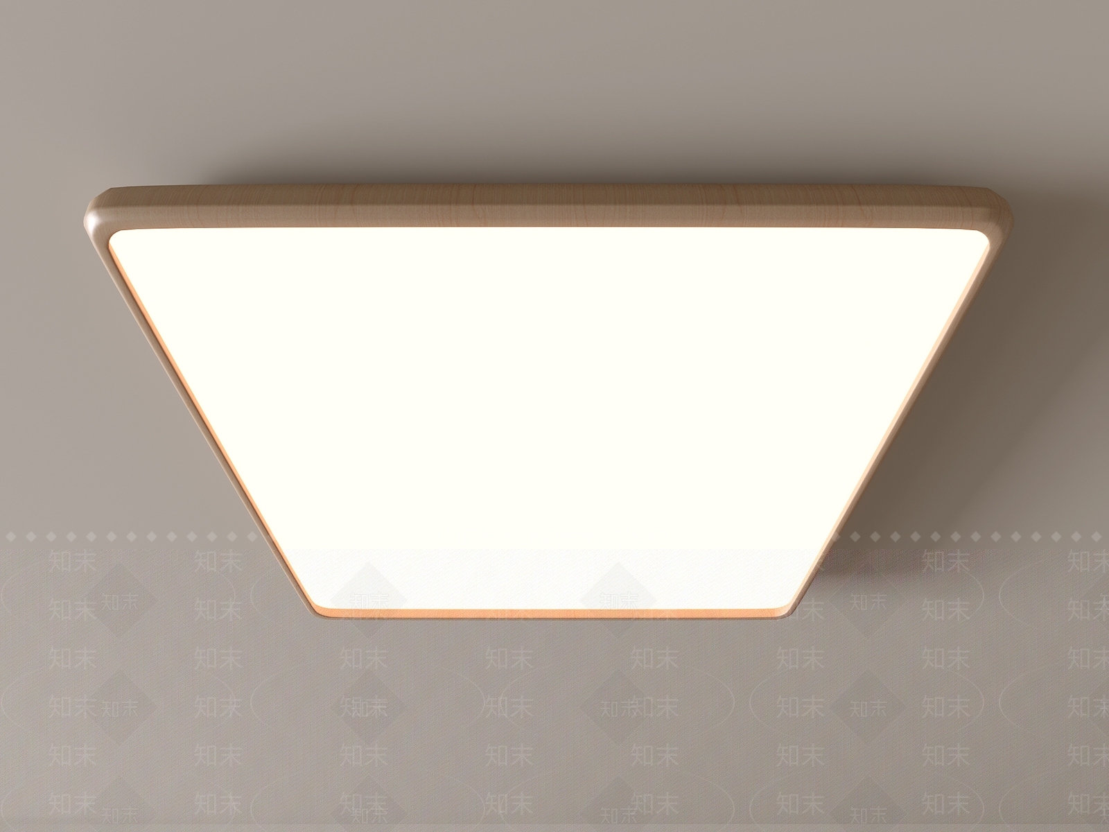 现代吸顶灯3D模型下载【ID:1195615673】