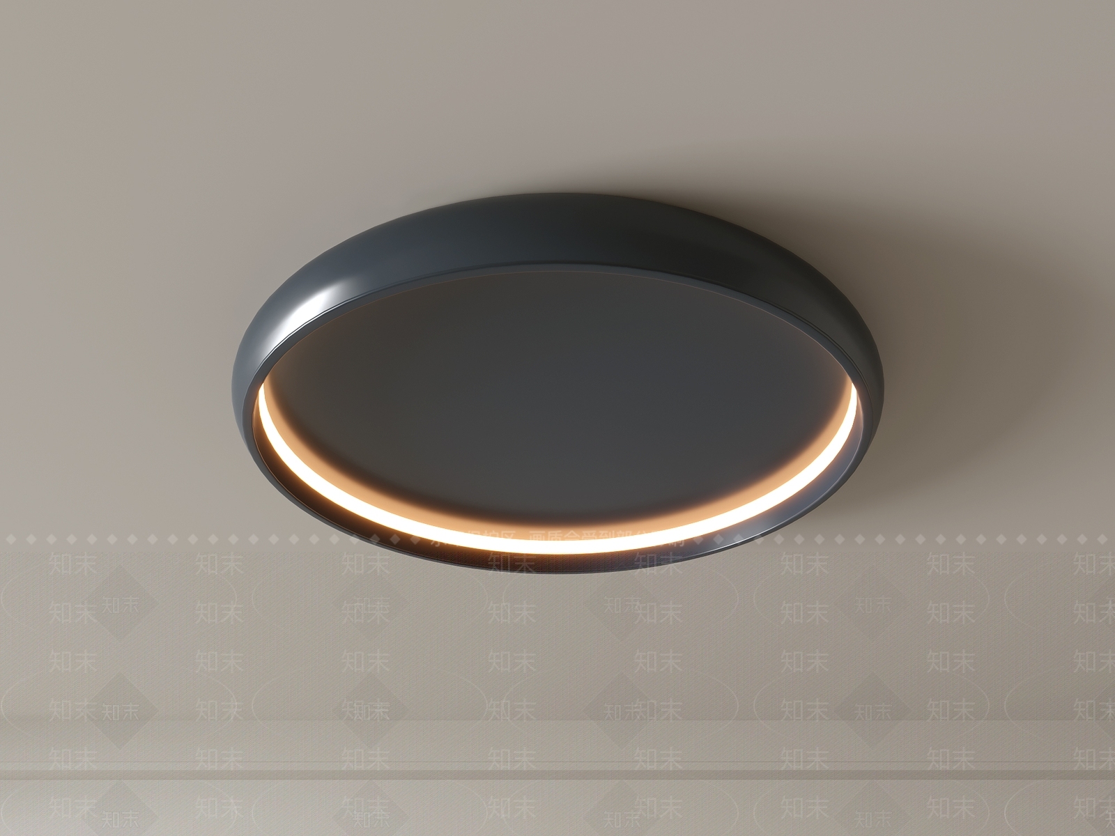 现代吸顶灯3D模型下载【ID:1195615988】