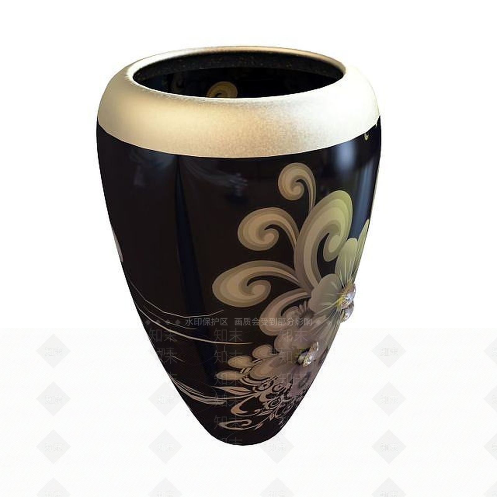 现代艺术工艺品3D模型下载【ID:1195620461】