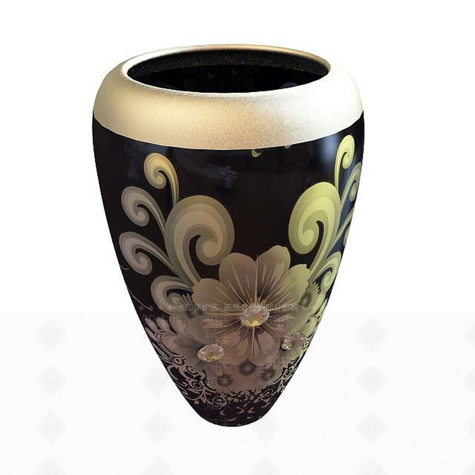 现代艺术工艺品3D模型下载【ID:1195620461】