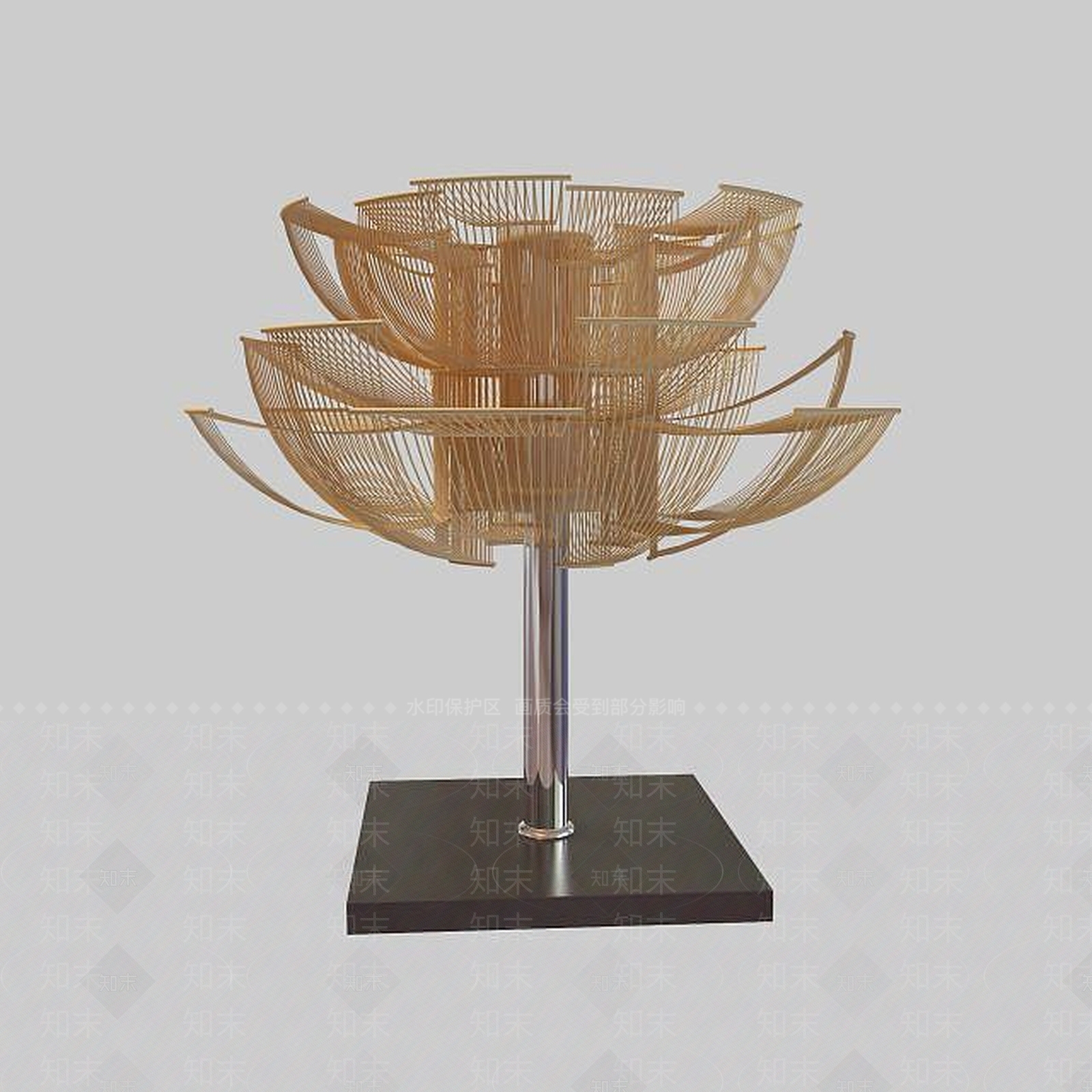 现代变形台灯3D模型下载【ID:1195621828】