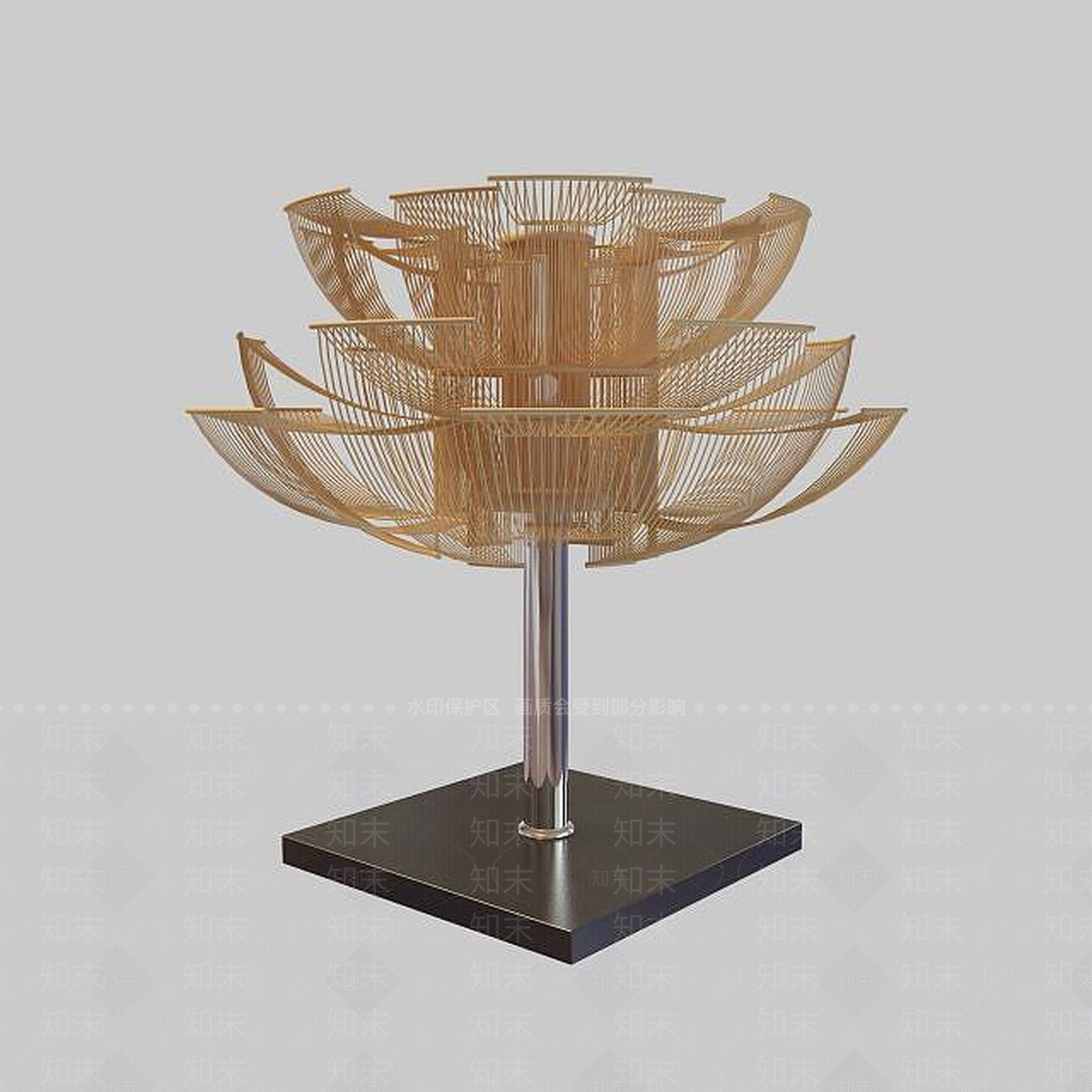 现代变形台灯3D模型下载【ID:1195621828】