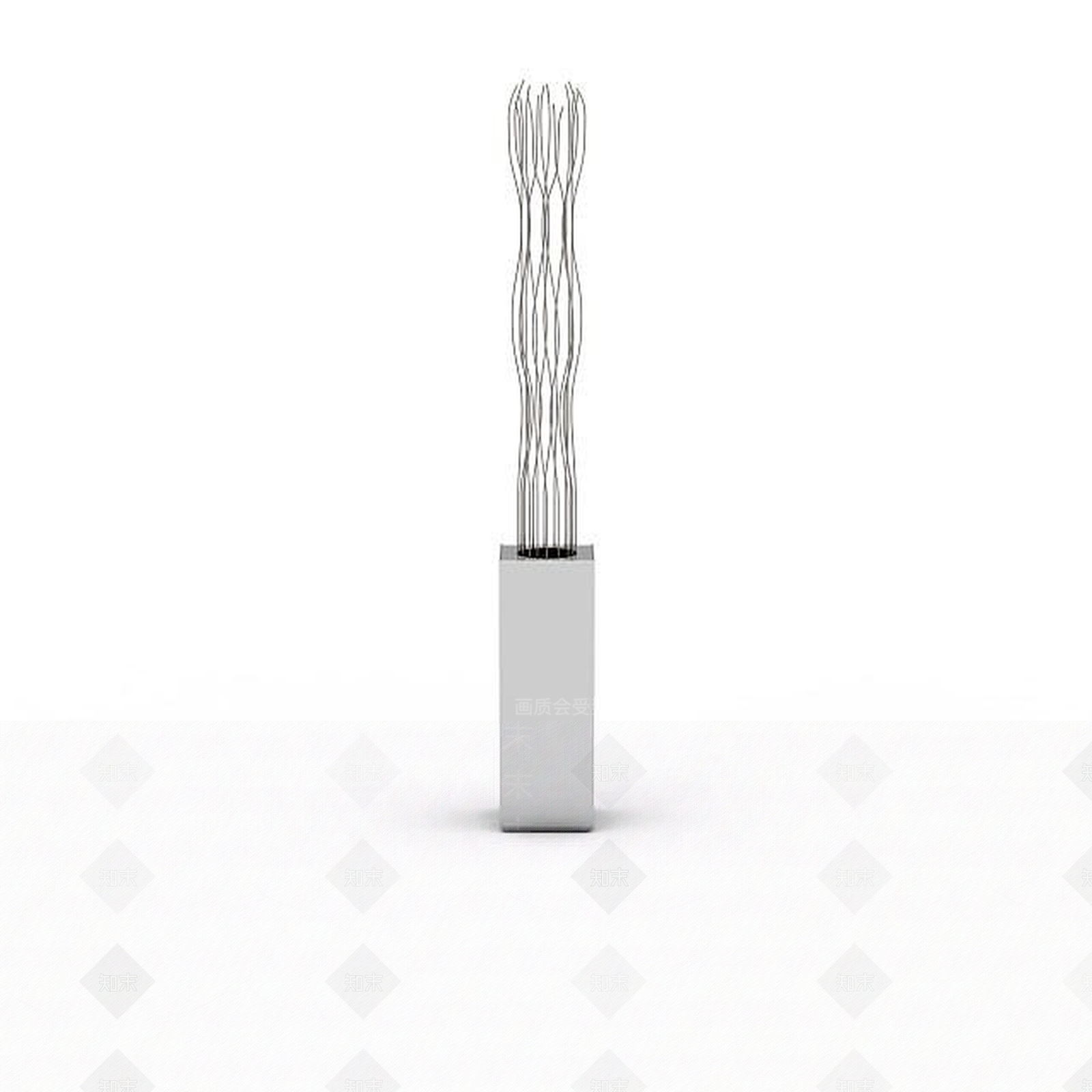 现代酒店装饰品3D模型下载【ID:1195622379】
