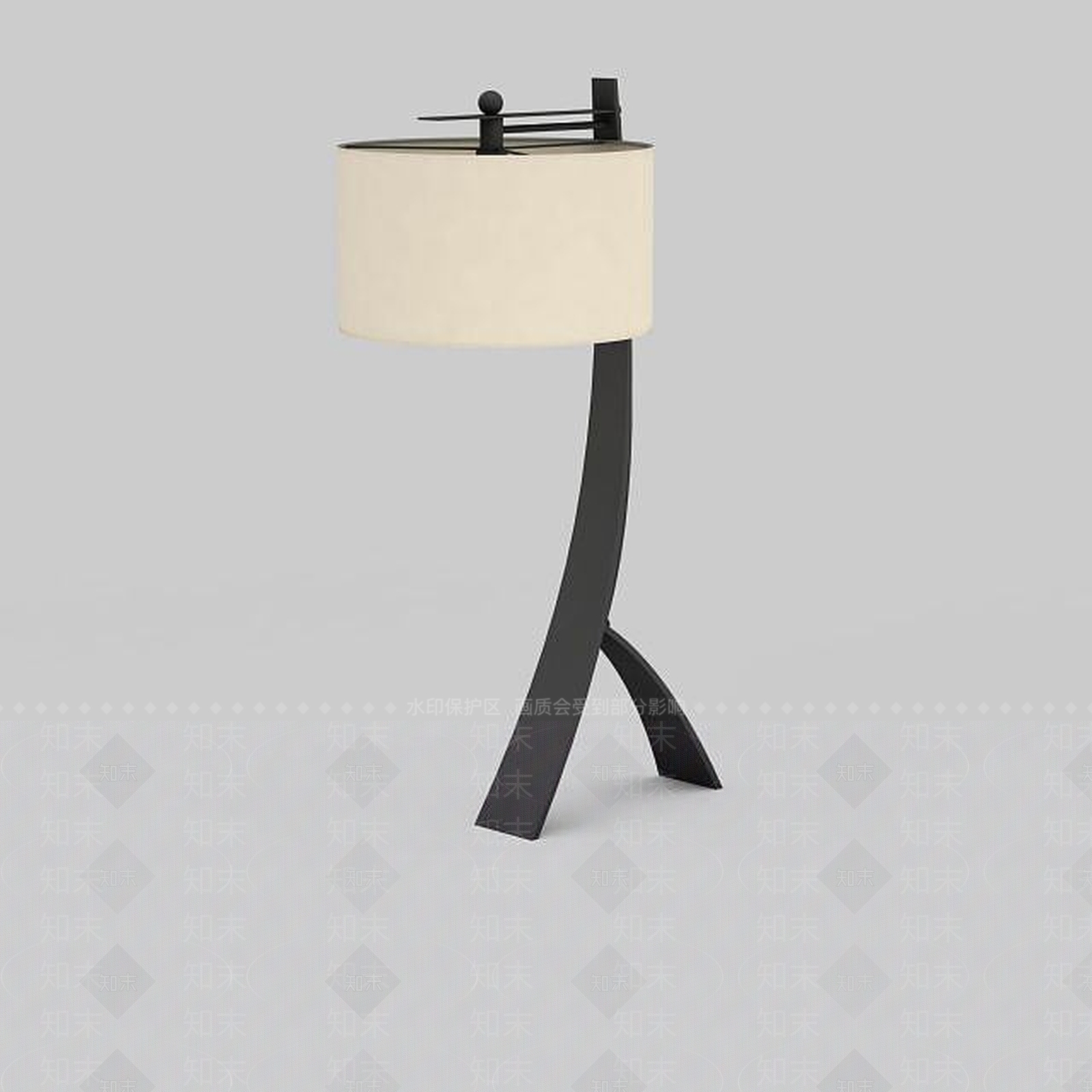 现代简约台灯3D模型下载【ID:1195622467】
