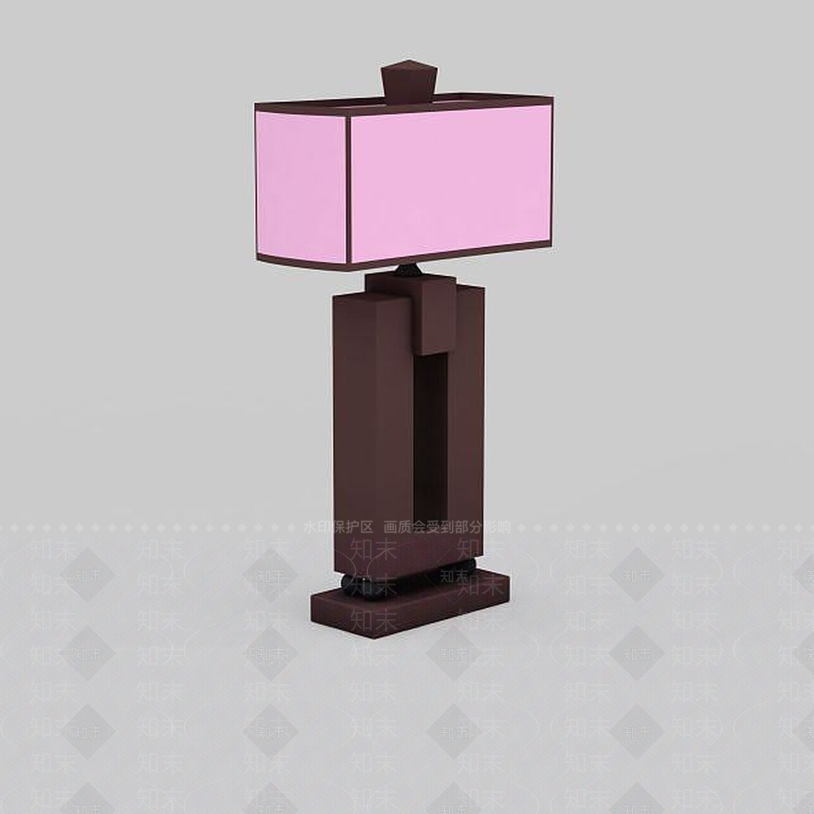 中式台灯3D模型下载【ID:1195622916】