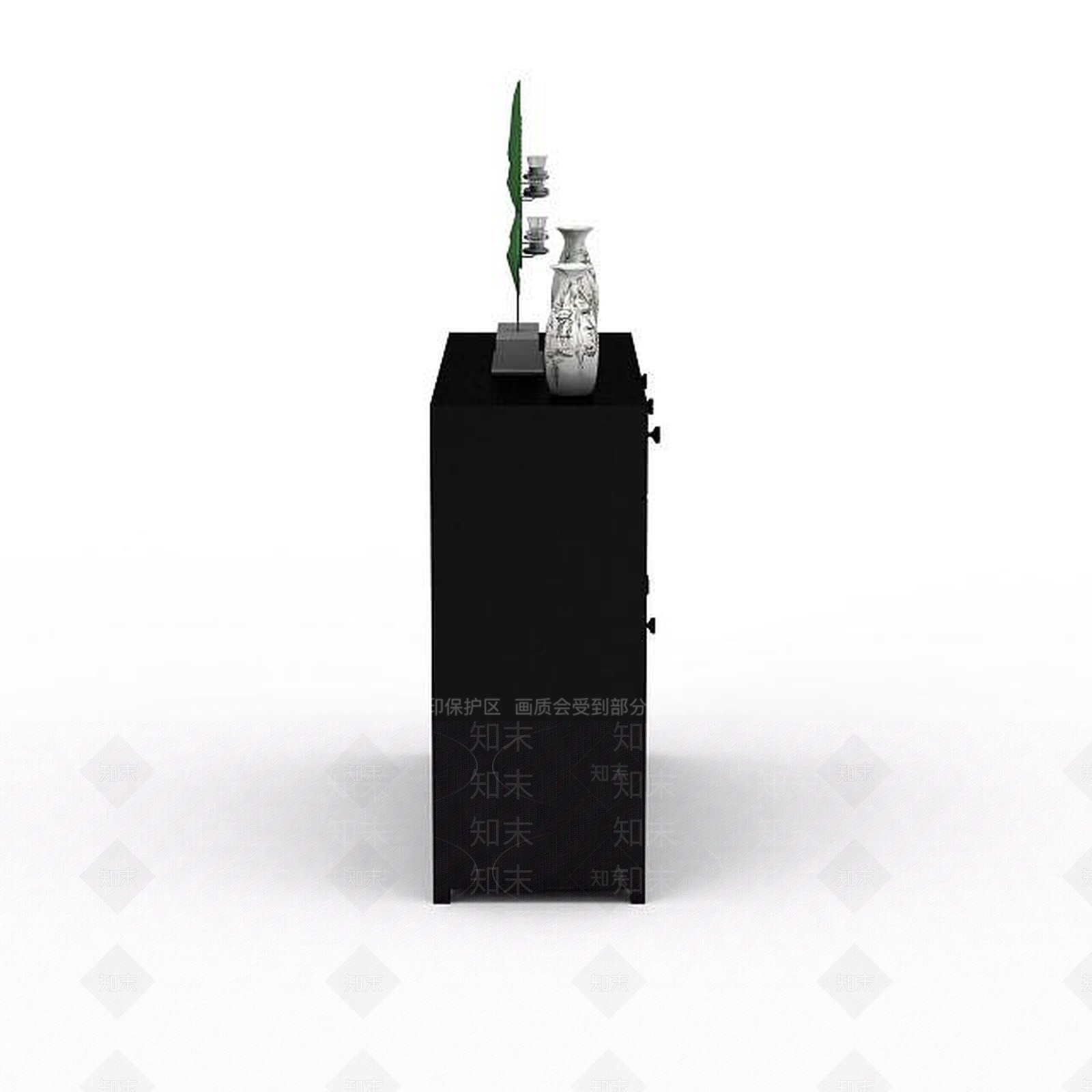 现代简约边几3D模型下载【ID:1195623839】