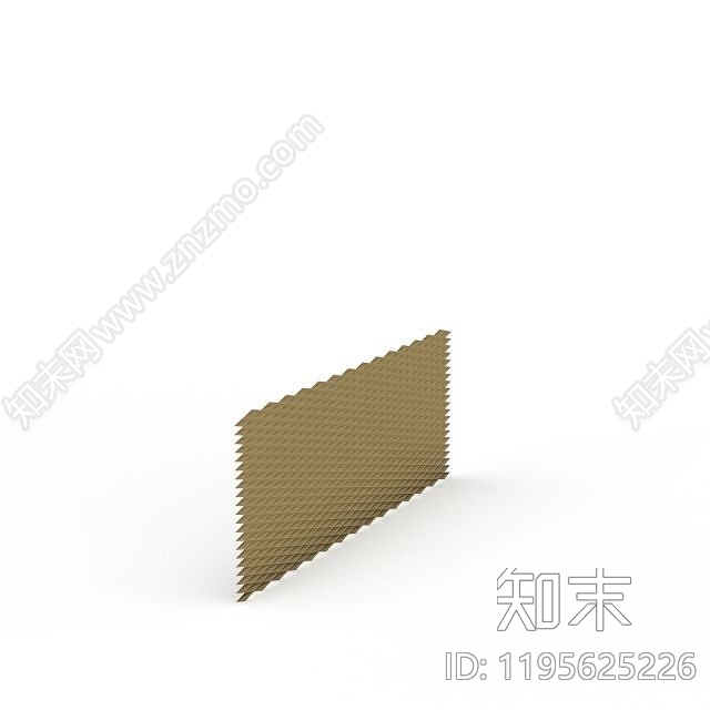 现代公园造型墙3D模型下载【ID:1195625226】