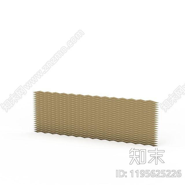 现代公园造型墙3D模型下载【ID:1195625226】