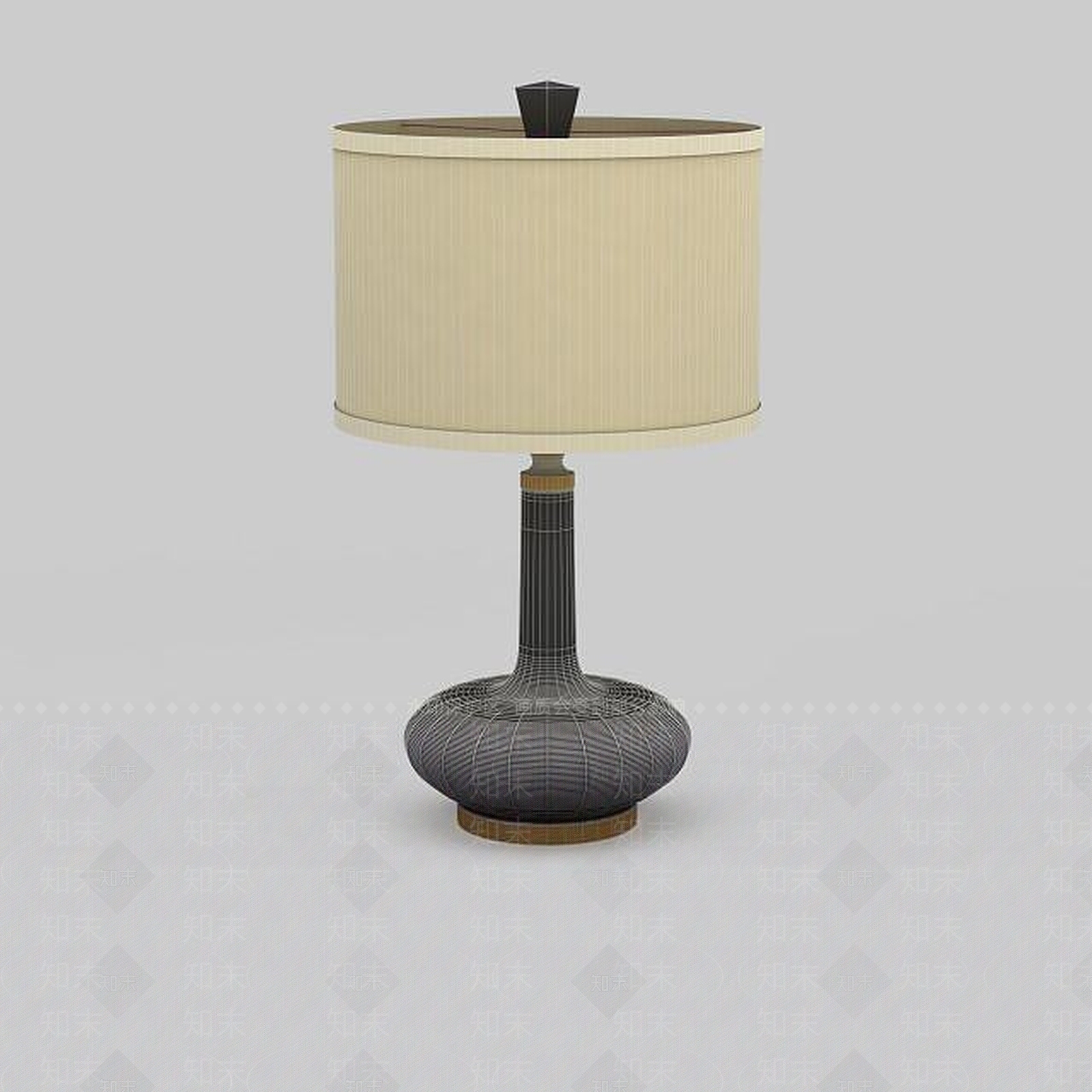 现代简约台灯3D模型下载【ID:1195626327】