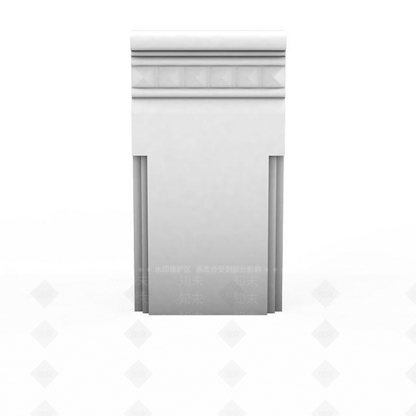 现代建筑构件3D模型下载【ID:1195627269】