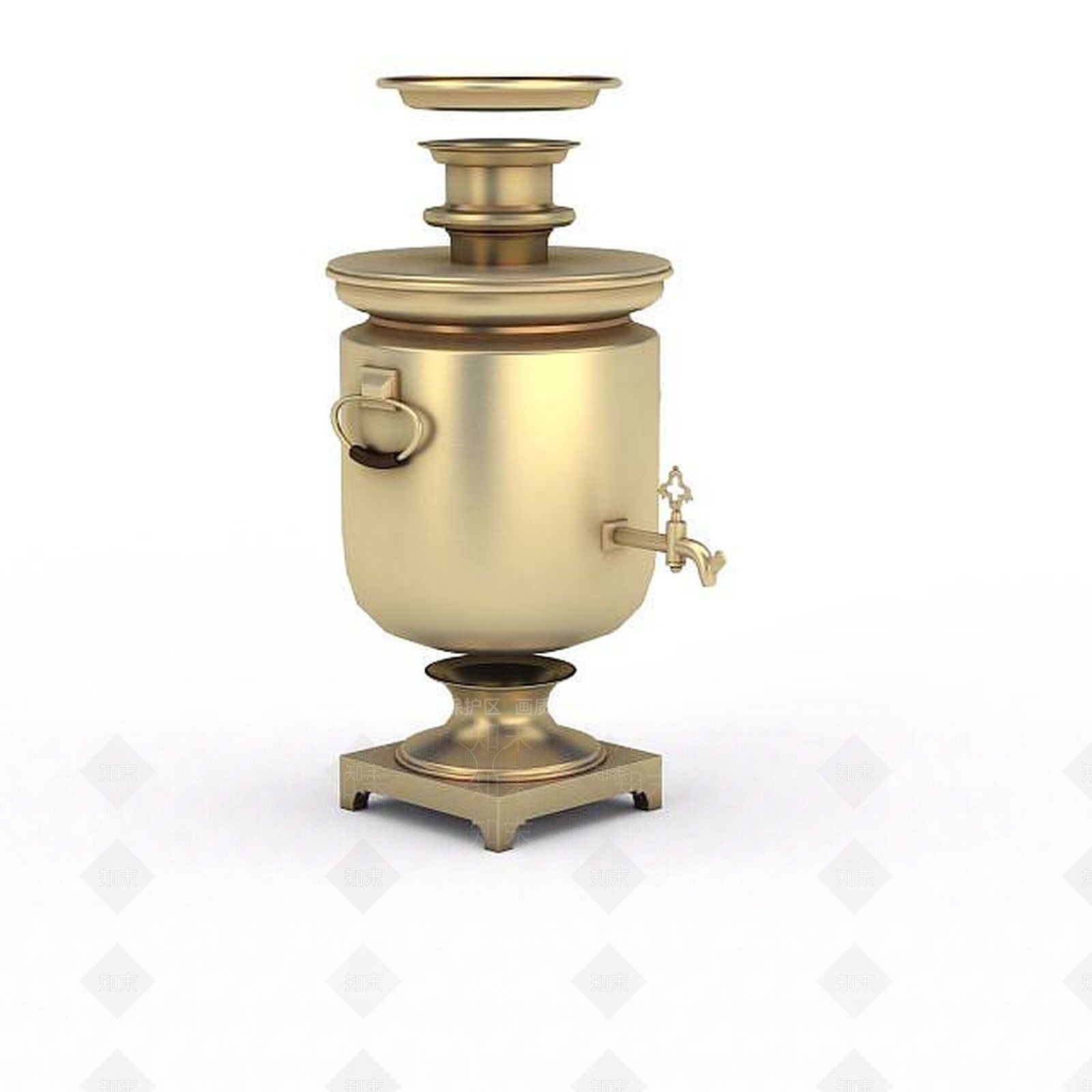 现代水龙头3D模型下载【ID:1195631150】