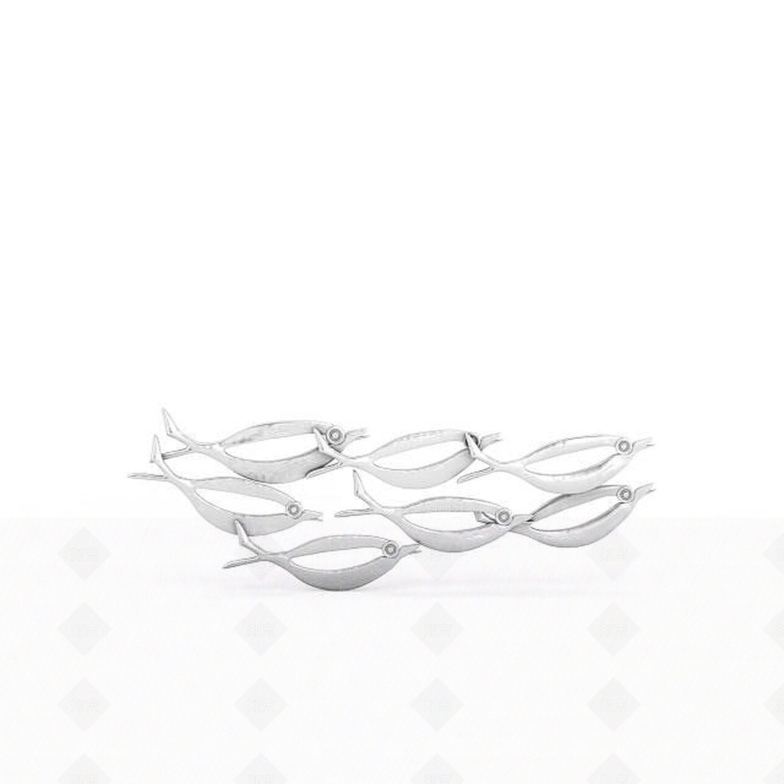 现代精美玻璃饰品3D模型下载【ID:1195631448】