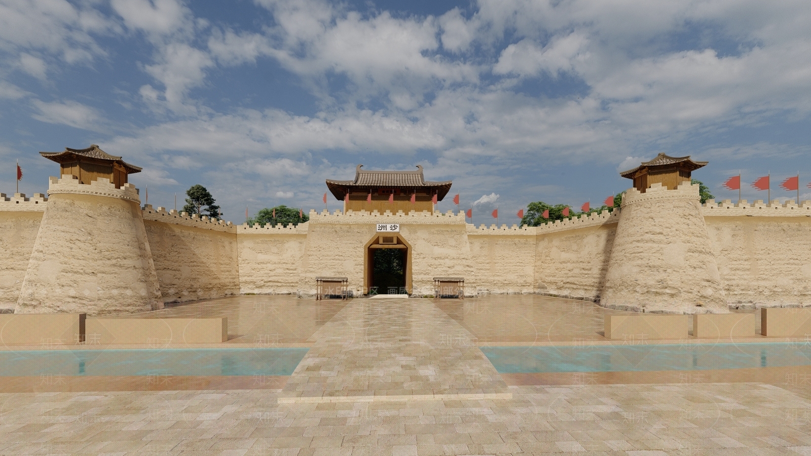 中式其他景观小建筑SU模型下载【ID:1195632911】