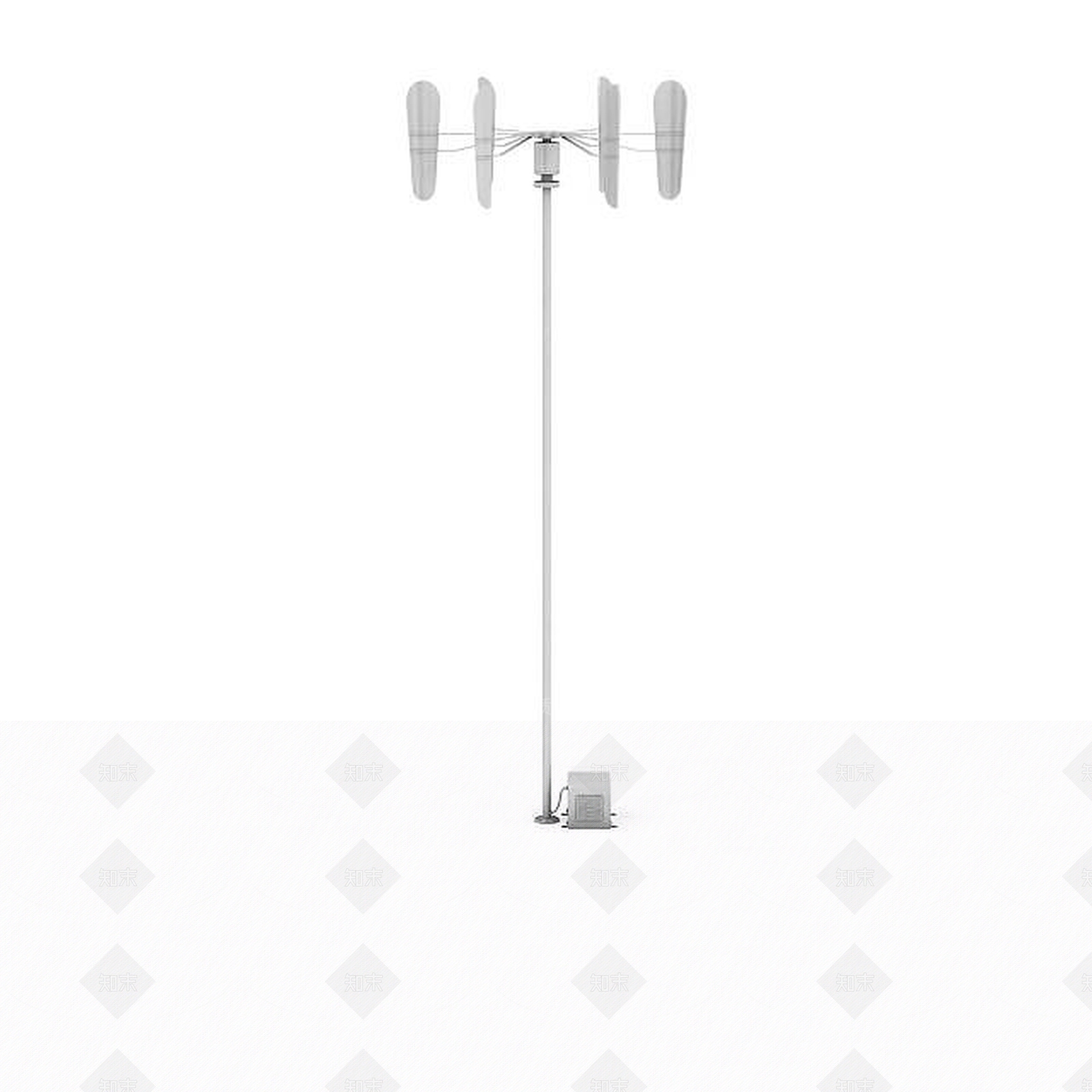 现代太阳能板3D模型下载【ID:1195633472】