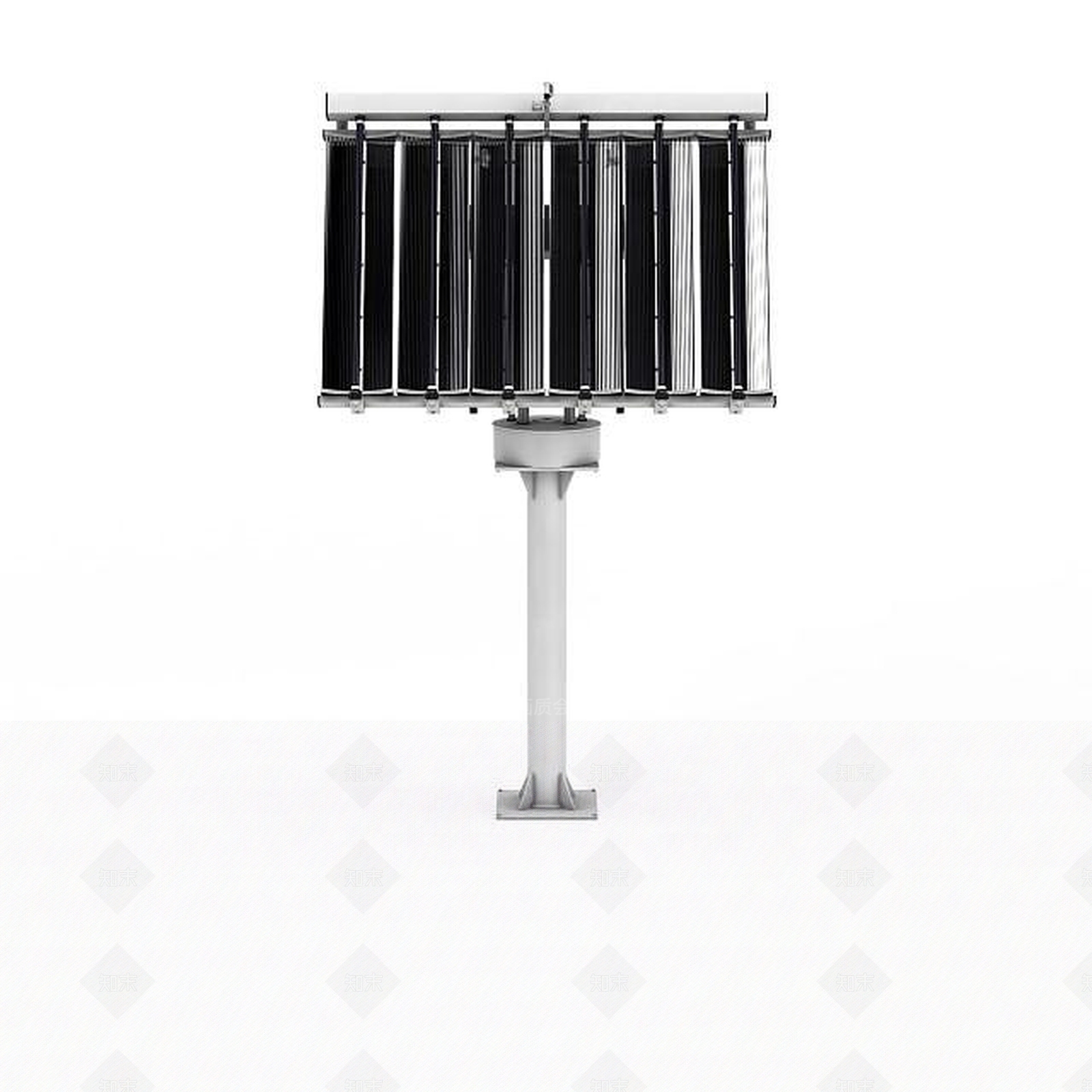 现代太阳能板3D模型下载【ID:1195633436】