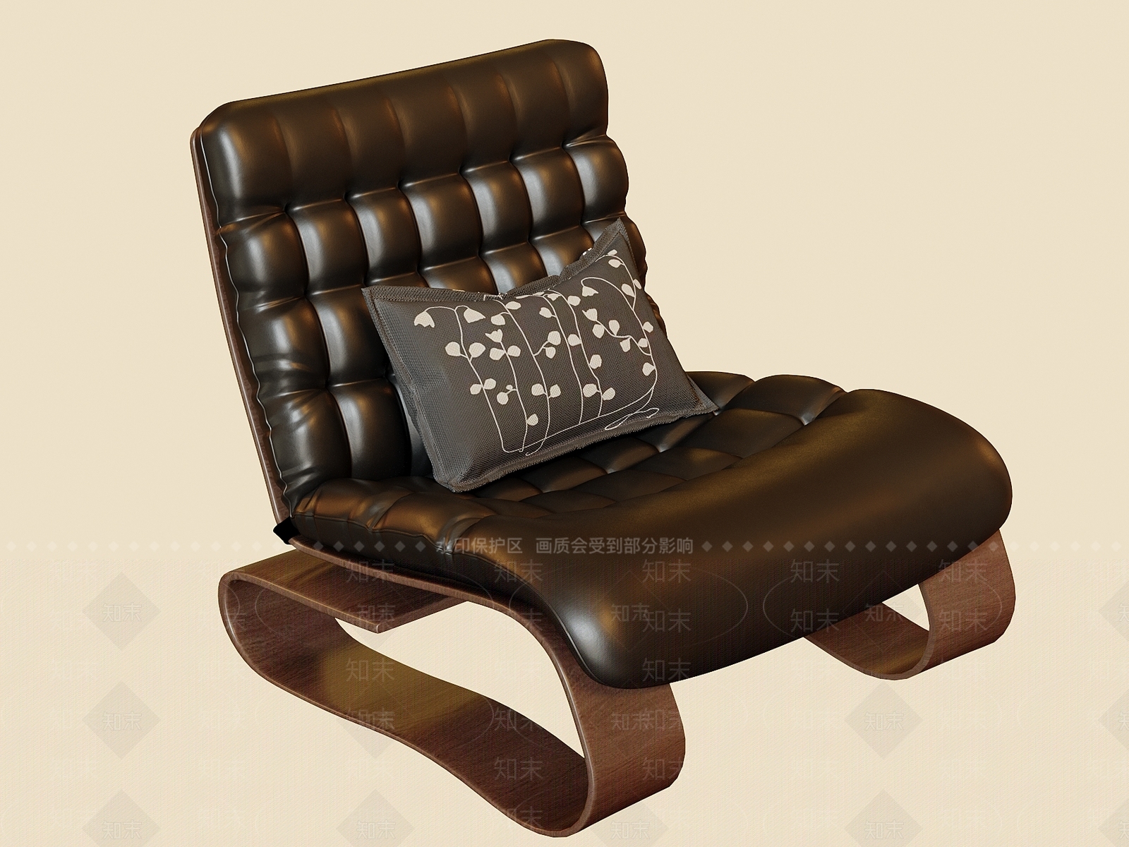 中古复古其他沙发3D模型下载【ID:1195633683】