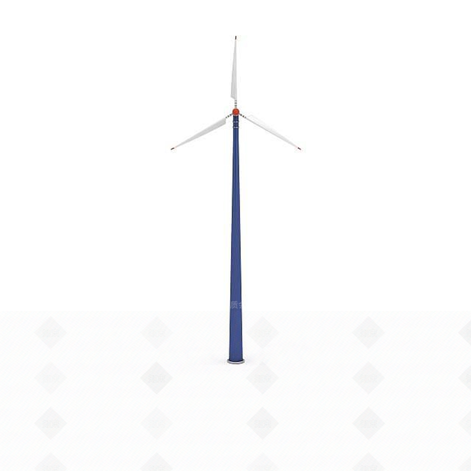 现代风能发电机3D模型下载【ID:1195633671】