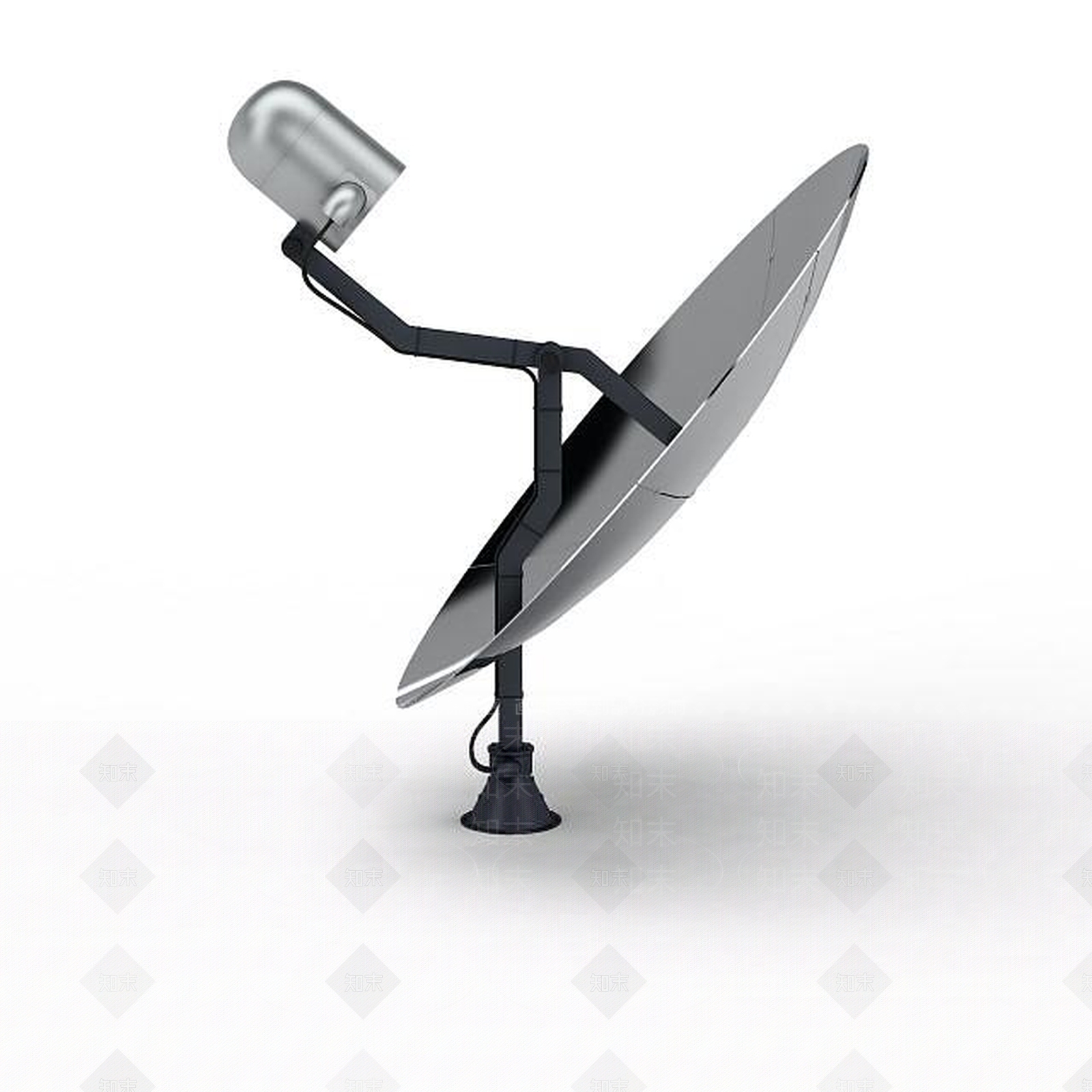 现代卫星接收器3D模型下载【ID:1195633605】