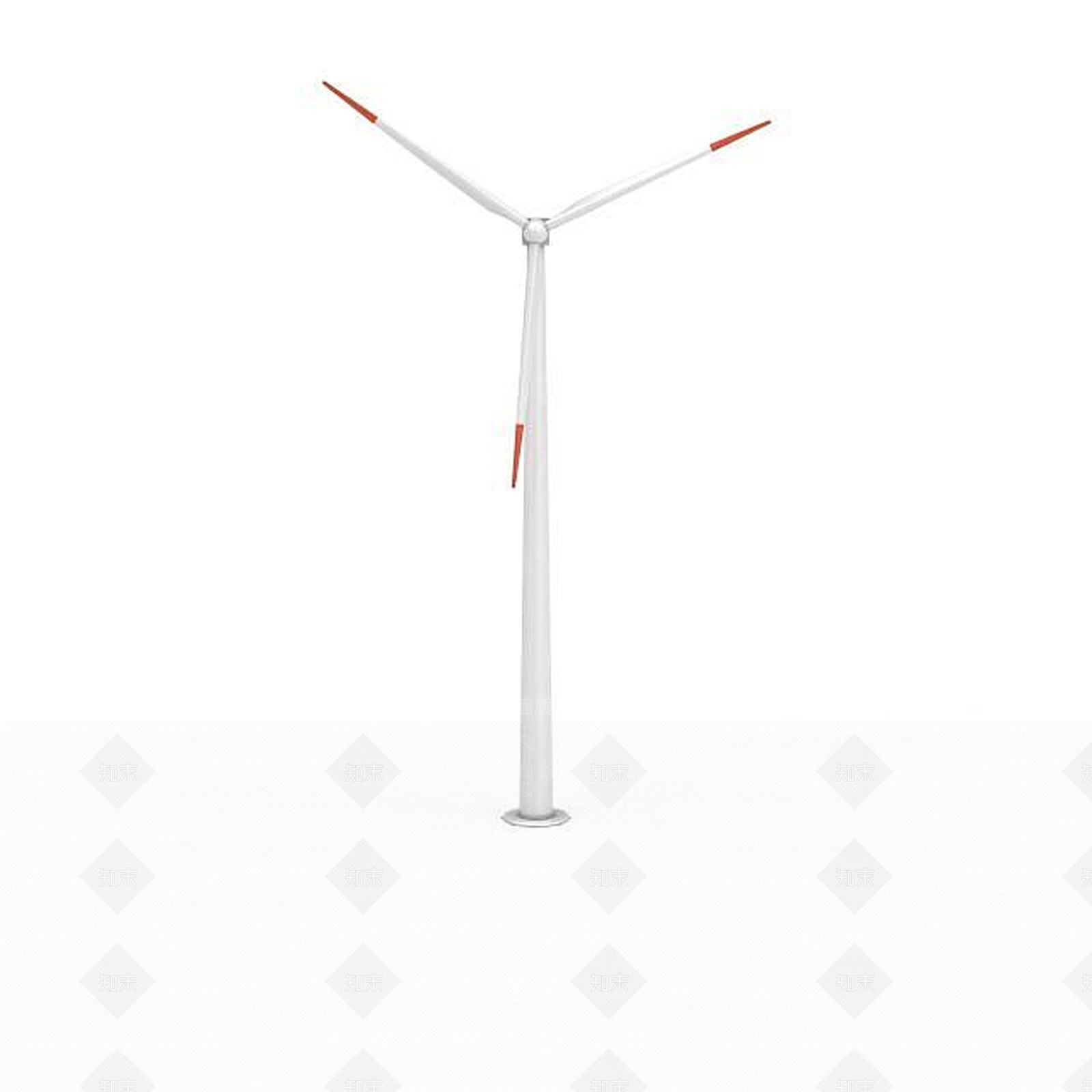 现代风能发电机3D模型下载【ID:1195633705】