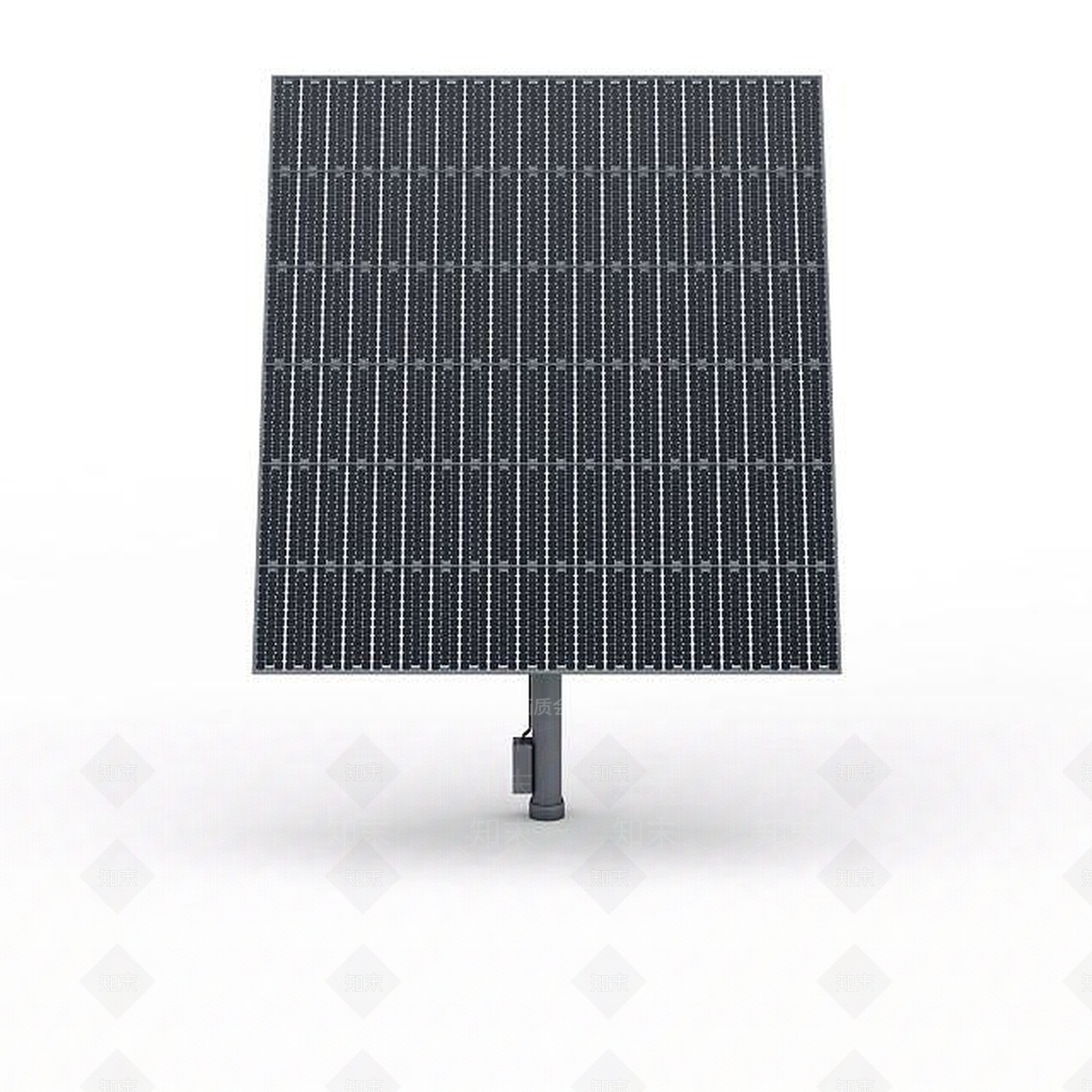 现代太阳能板3D模型下载【ID:1195633861】