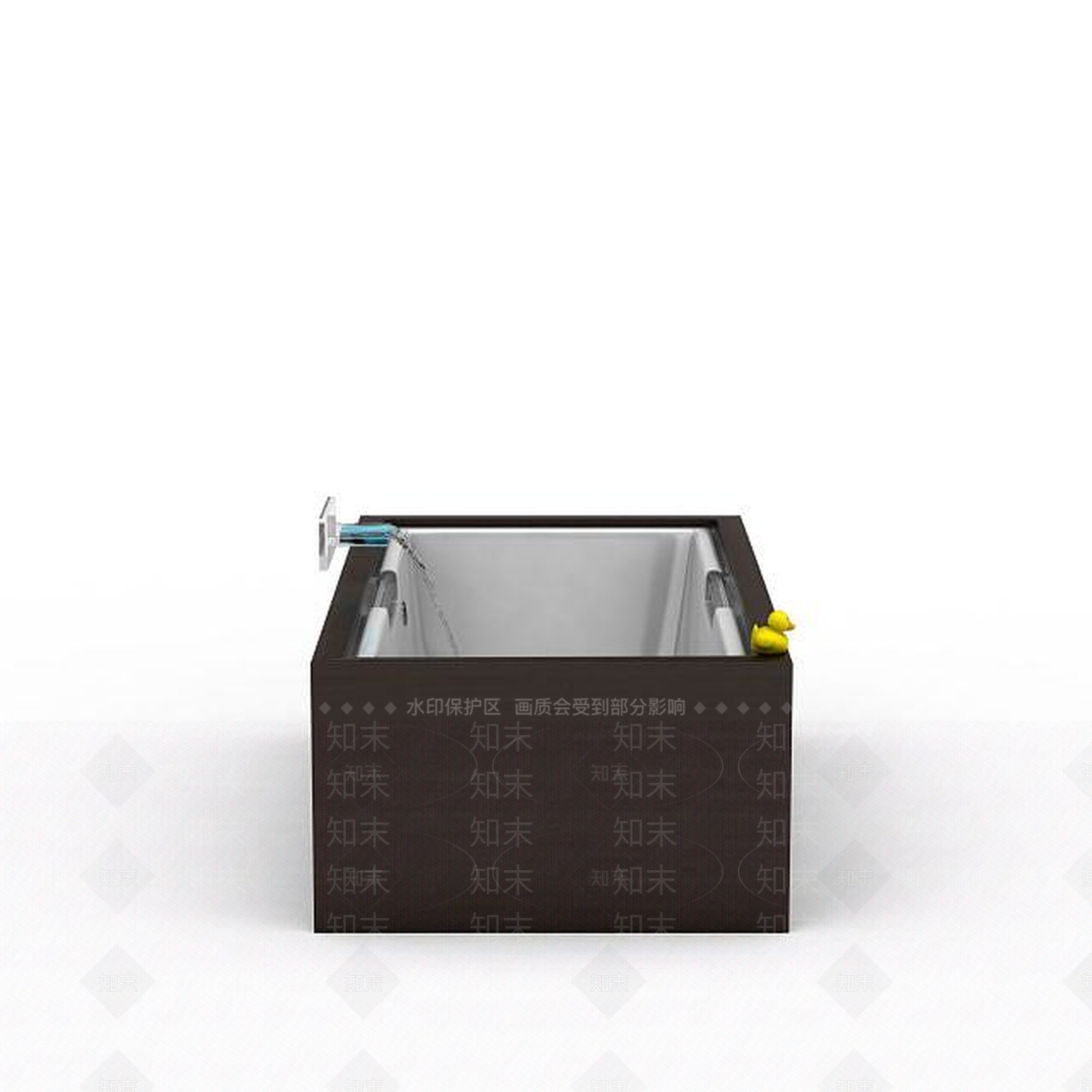 现代时尚浴缸3D模型下载【ID:1195634902】