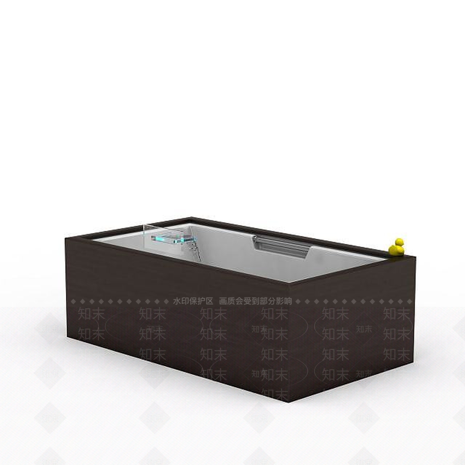 现代时尚浴缸3D模型下载【ID:1195634902】
