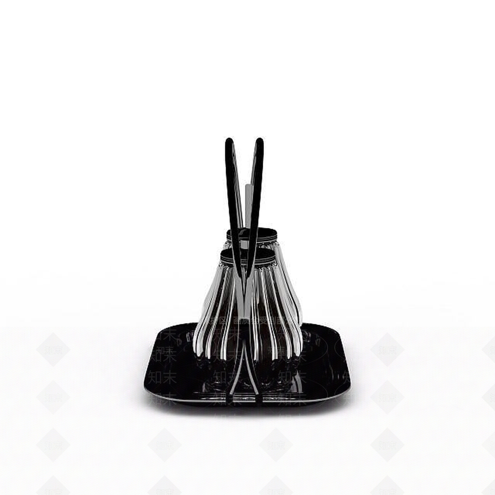 现代厨房调味瓶3D模型下载【ID:1195635431】