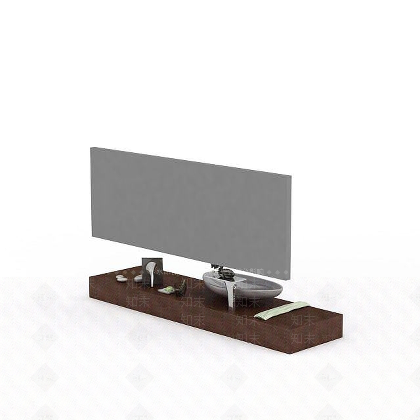 现代卫浴组合3D模型下载【ID:1195635882】