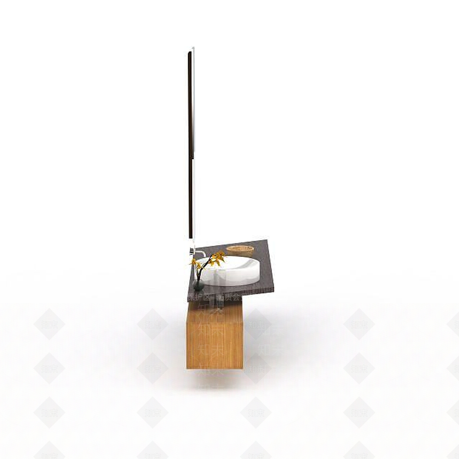 现代简约卫浴组合3D模型下载【ID:1195635951】