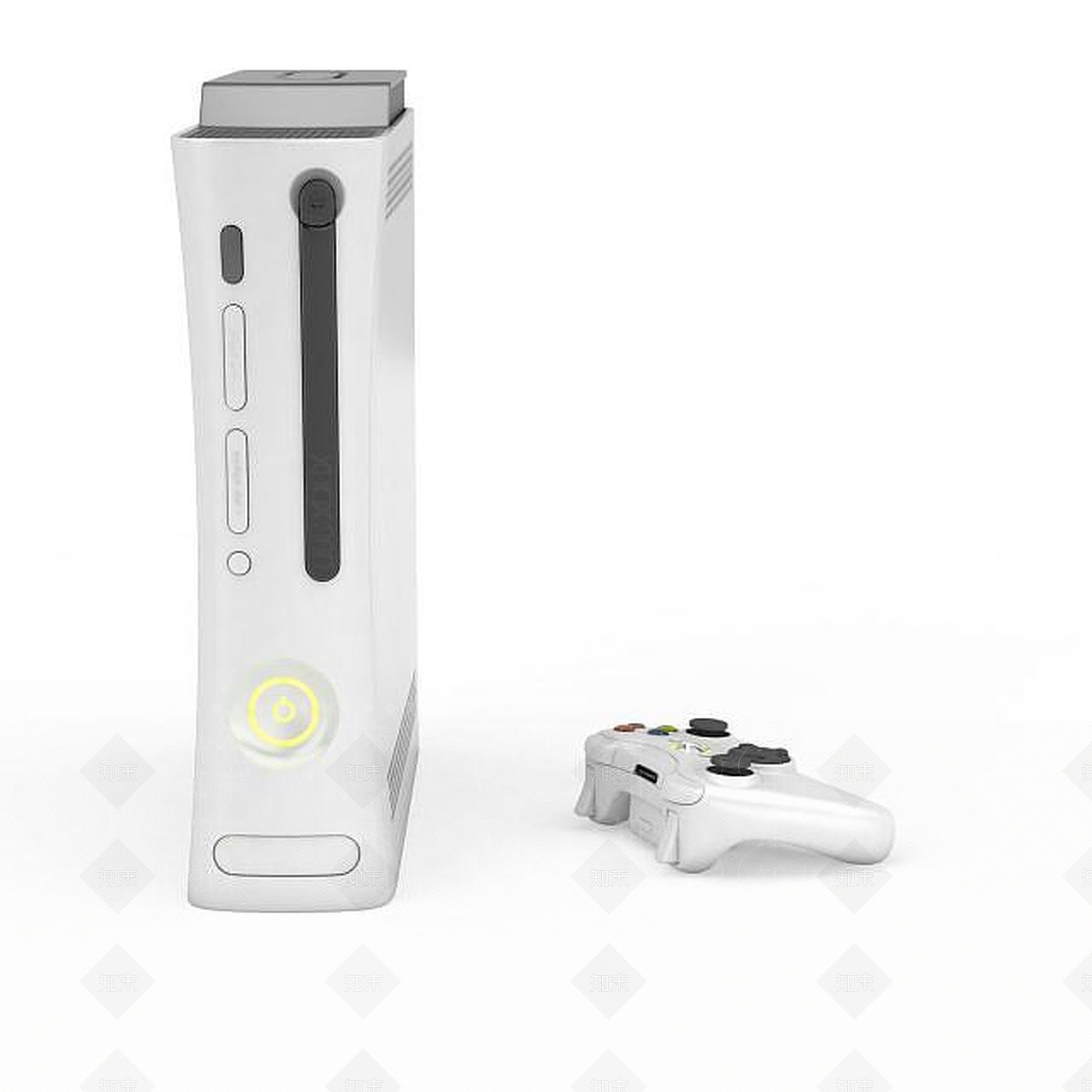 现代游戏机3D模型下载【ID:1195636456】