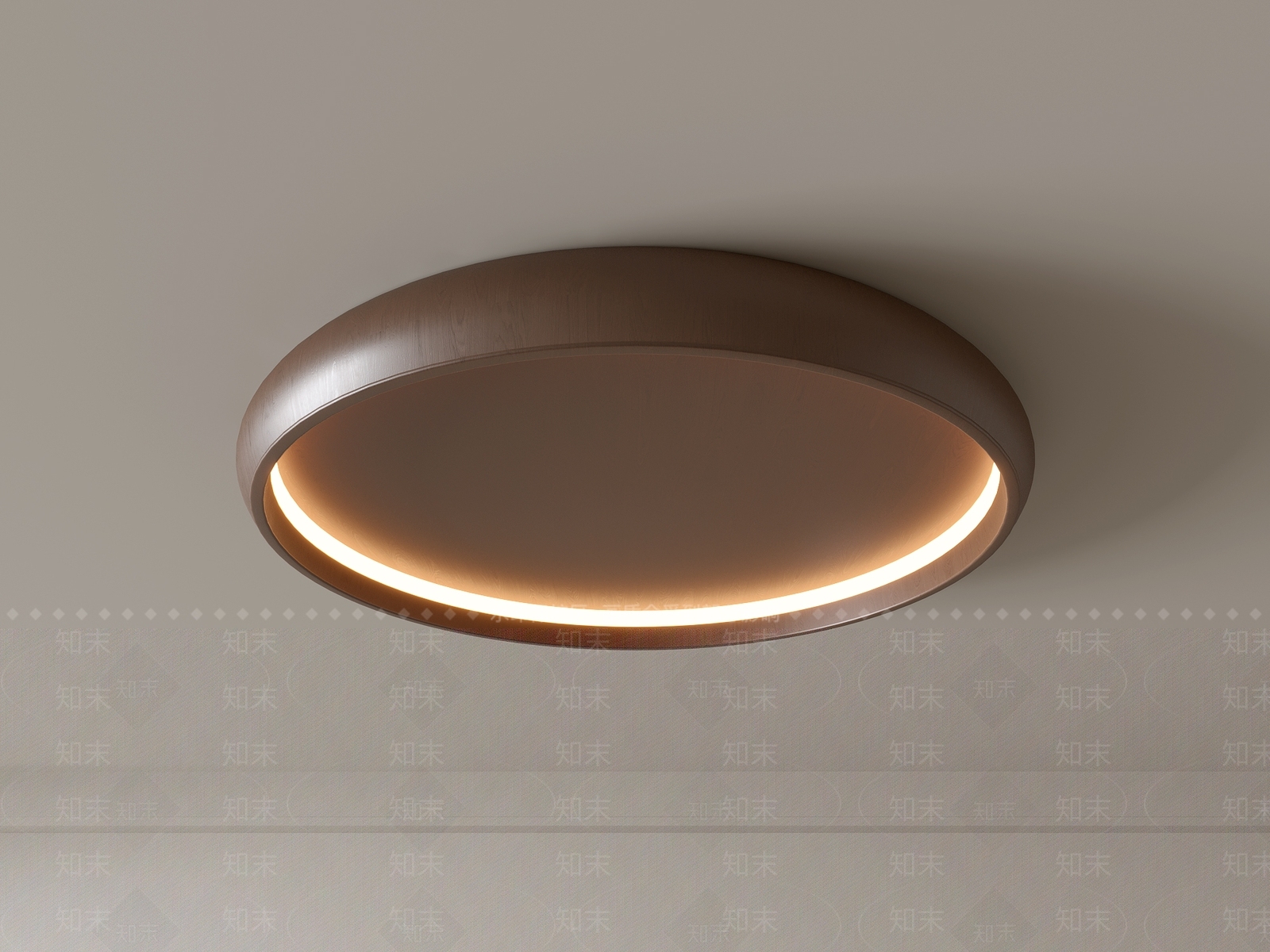 现代吸顶灯3D模型下载【ID:1195636555】