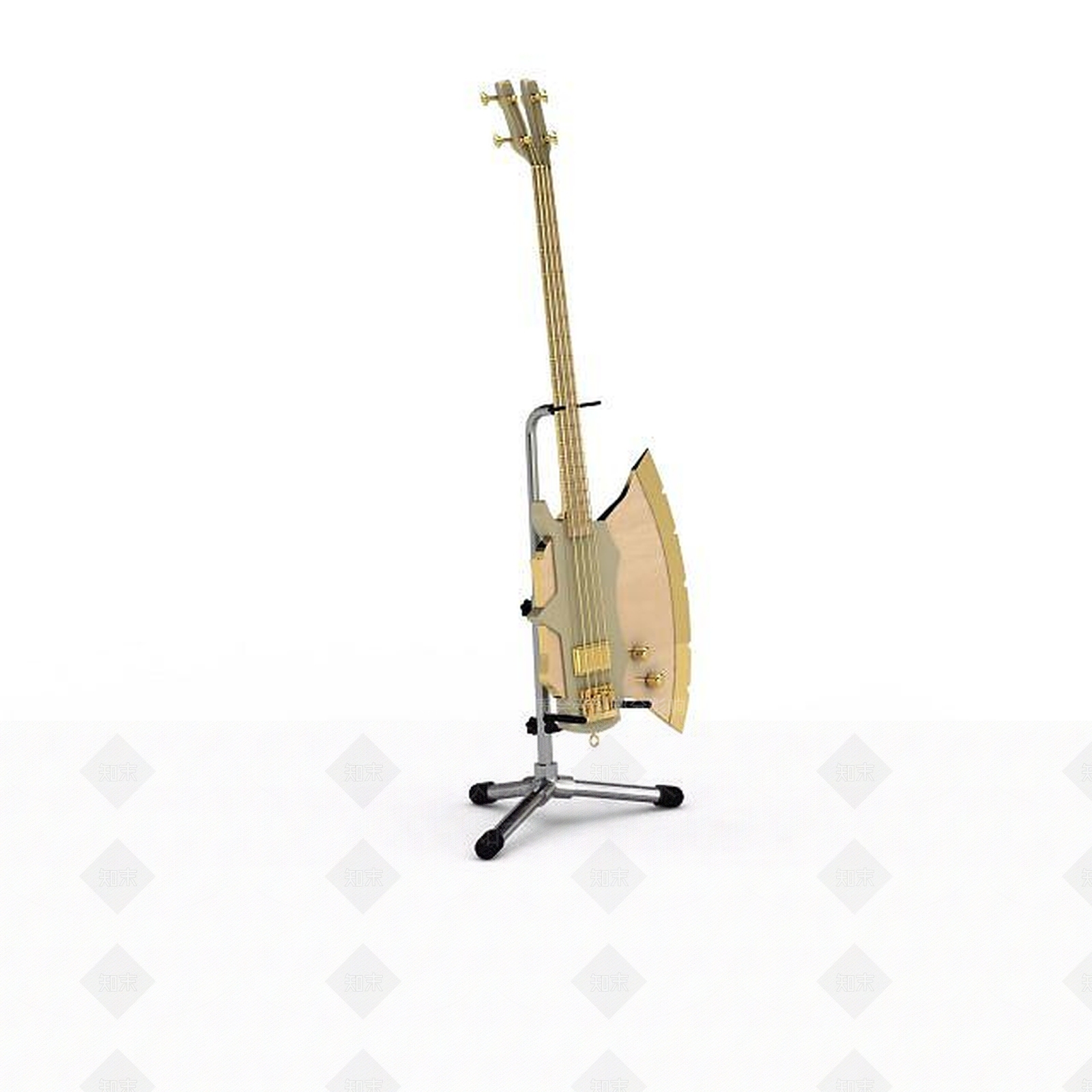 现代弹唱吉他3D模型下载【ID:1195643005】