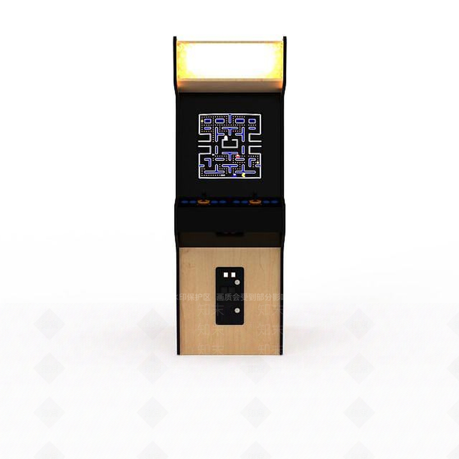 现代电子游戏机3D模型下载【ID:1195643519】