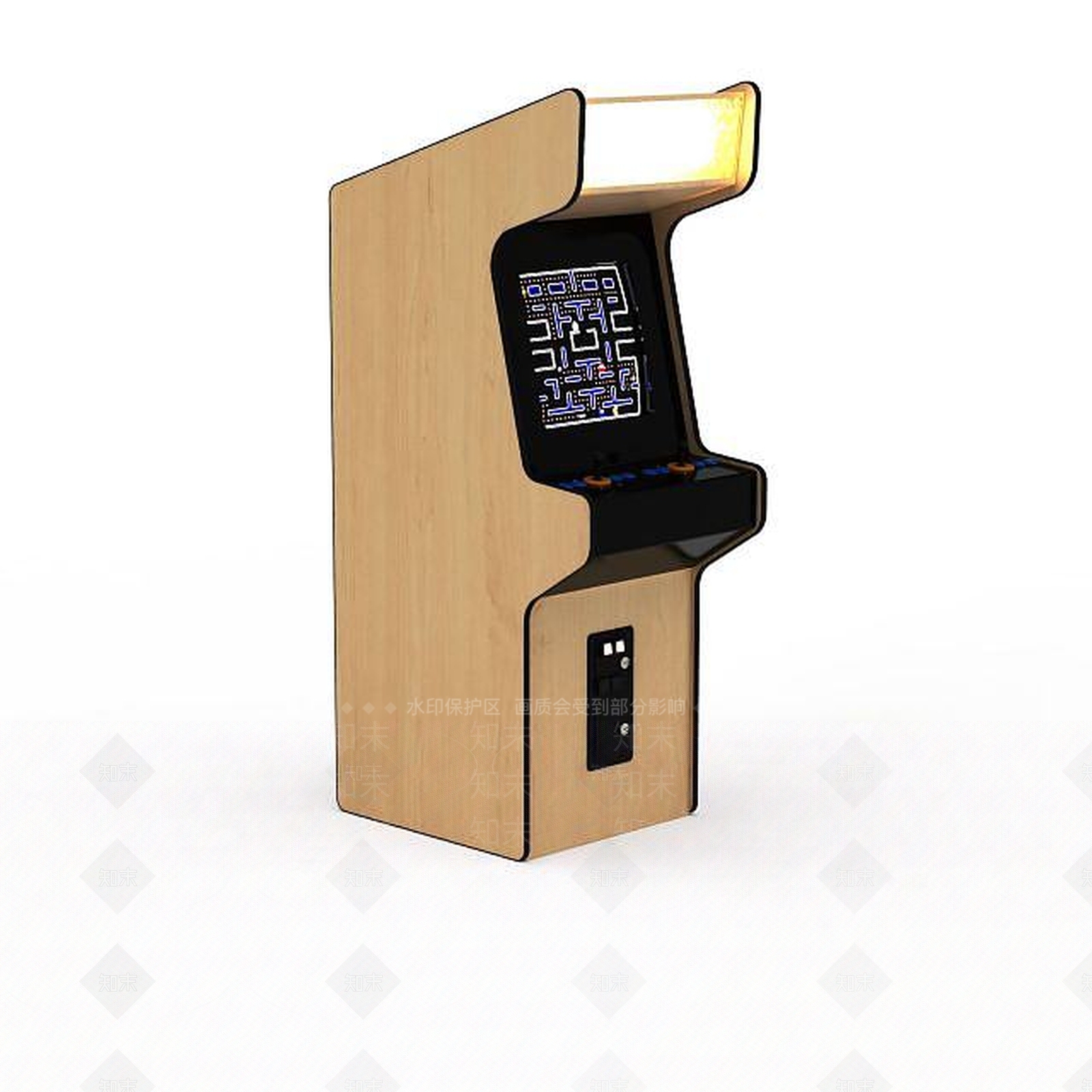 现代电子游戏机3D模型下载【ID:1195643519】