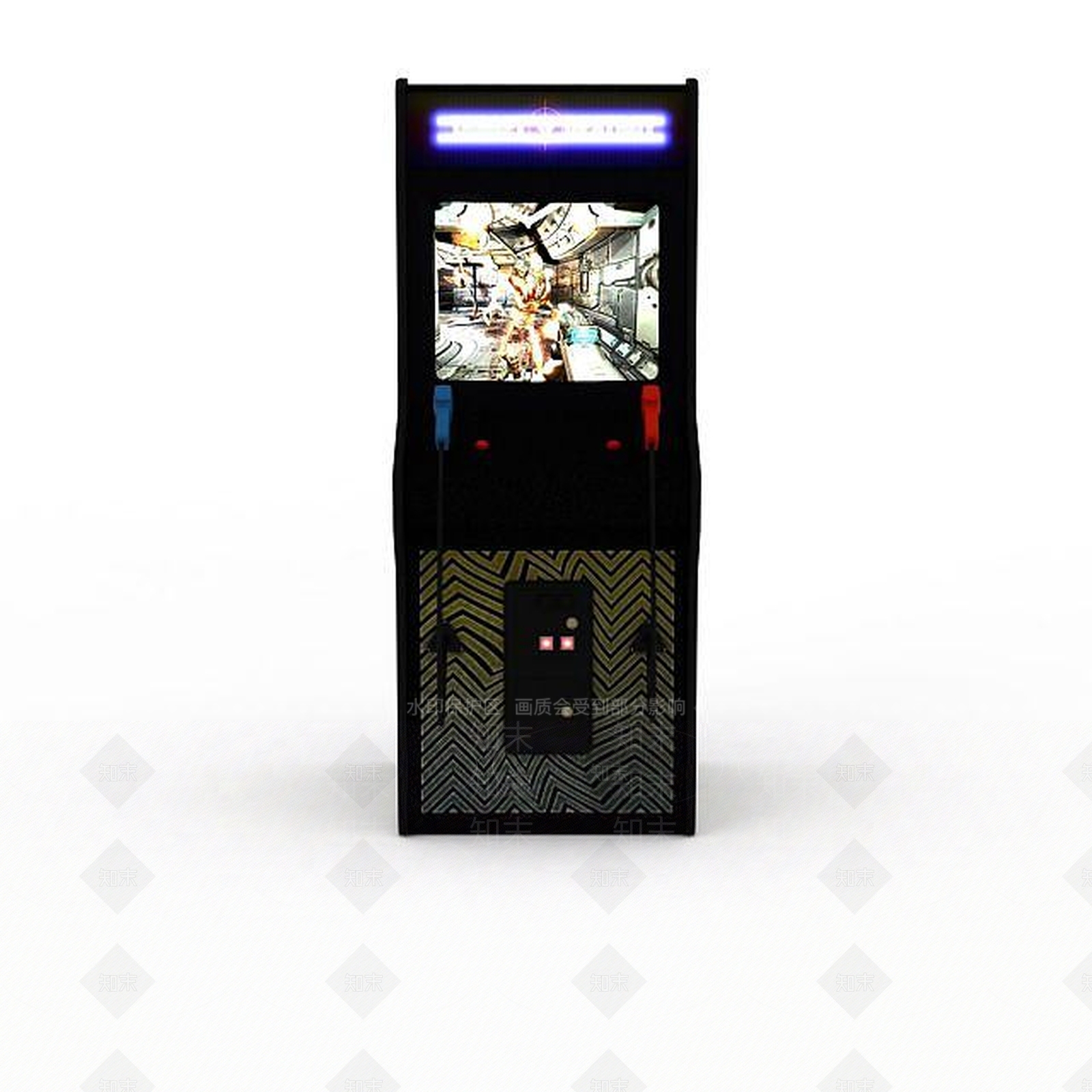 现代成人游戏机3D模型下载【ID:1195643643】