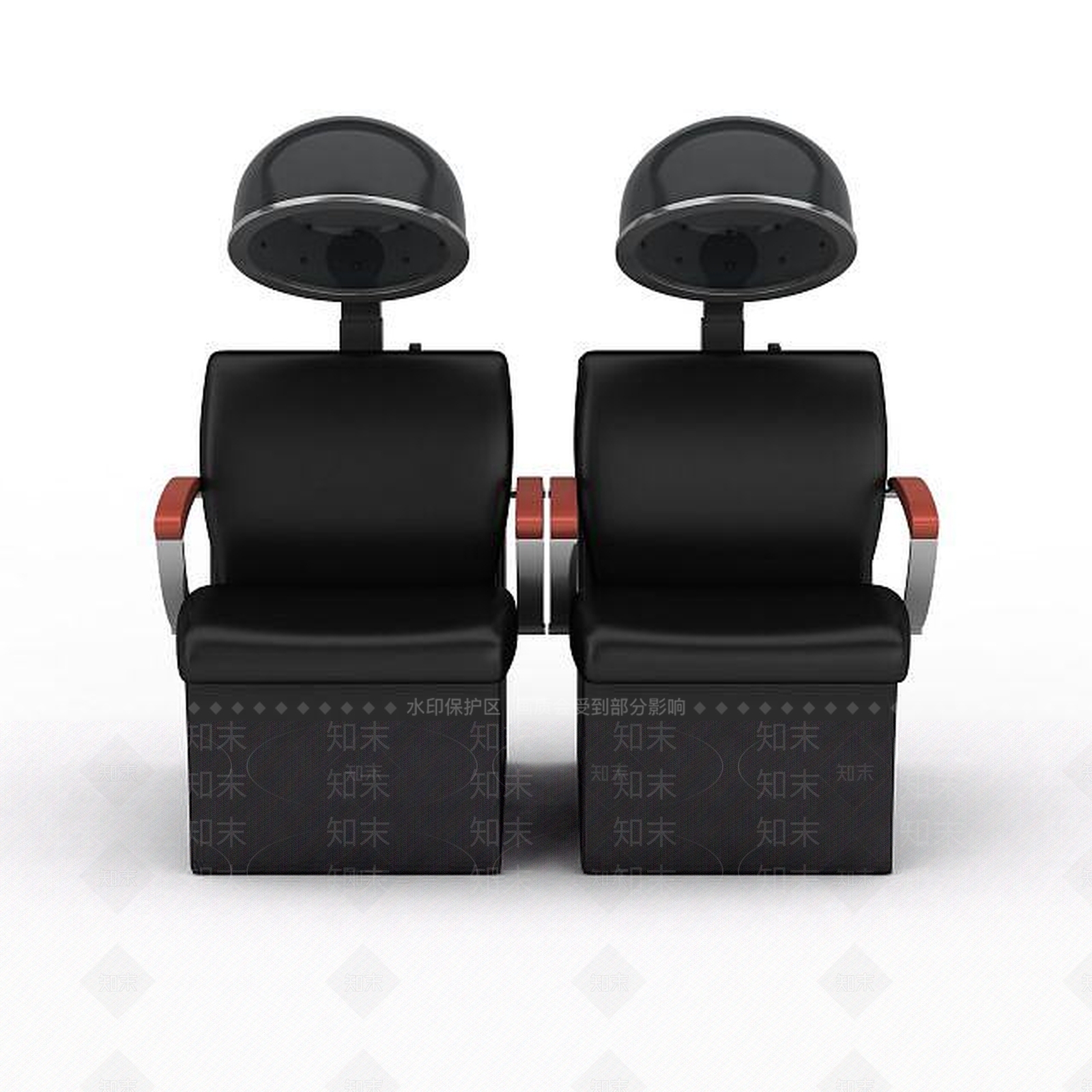 现代美容美发椅3D模型下载【ID:1195644627】