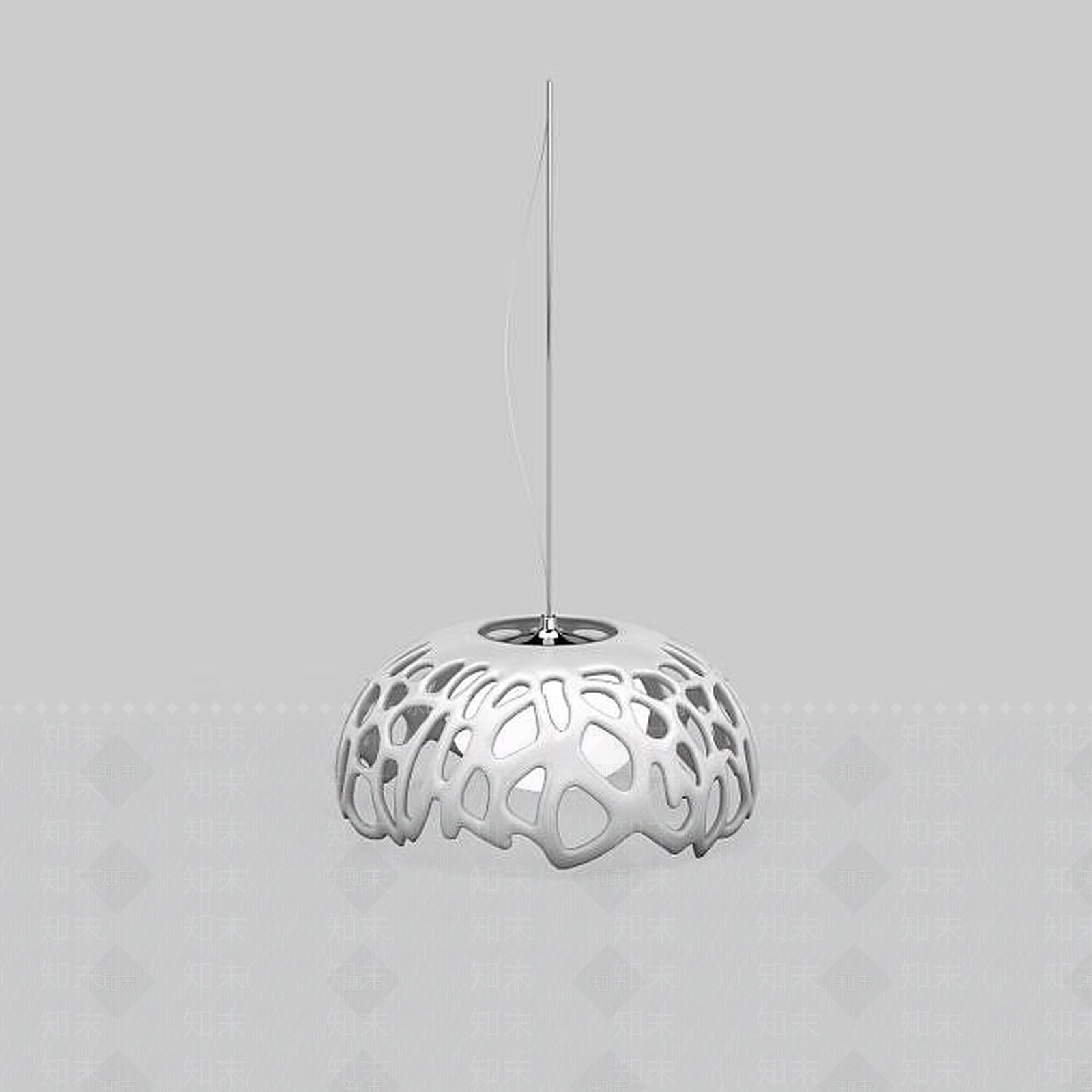 后现代镂空吊灯3D模型下载【ID:1195646474】