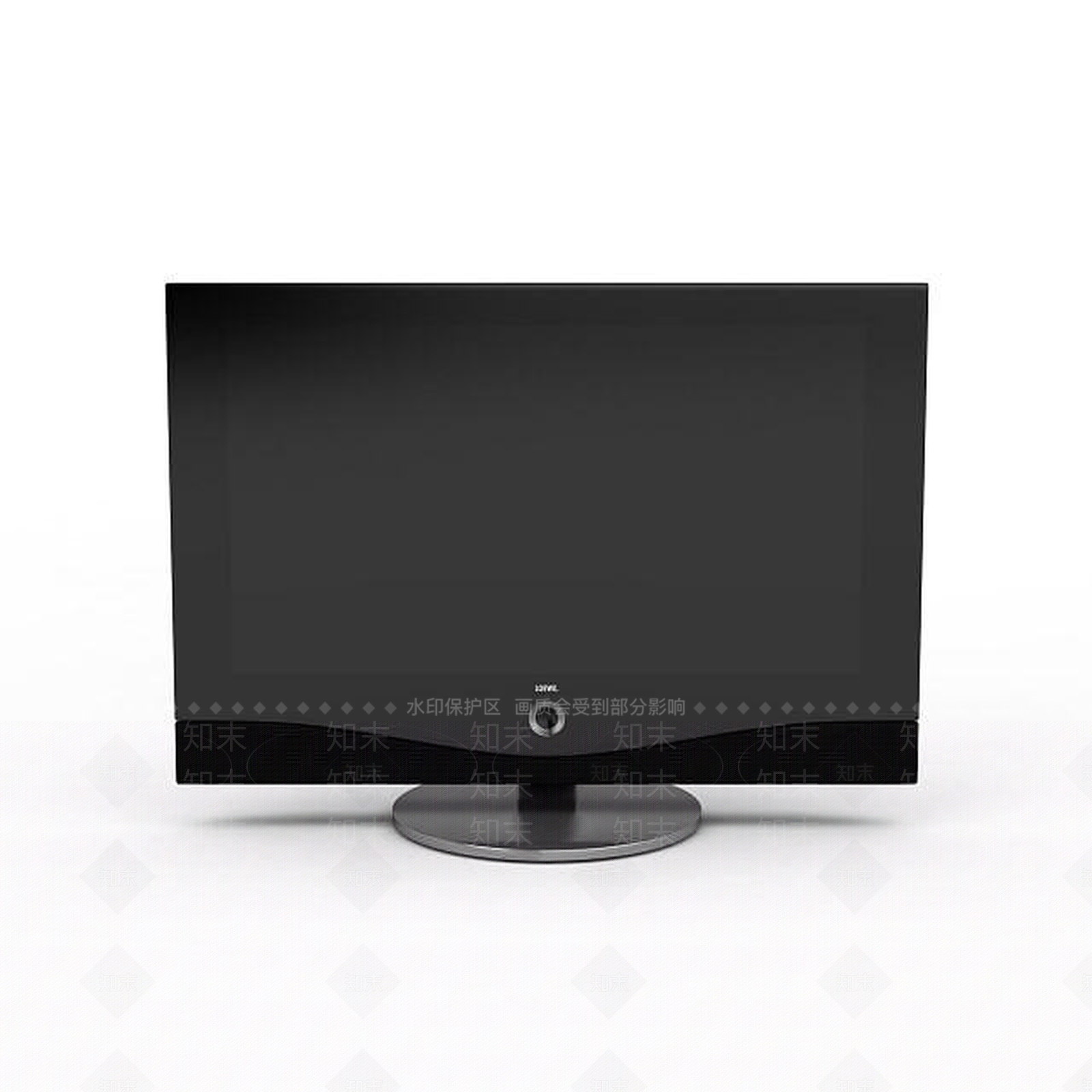 现代液晶电视3D模型下载【ID:1195647564】