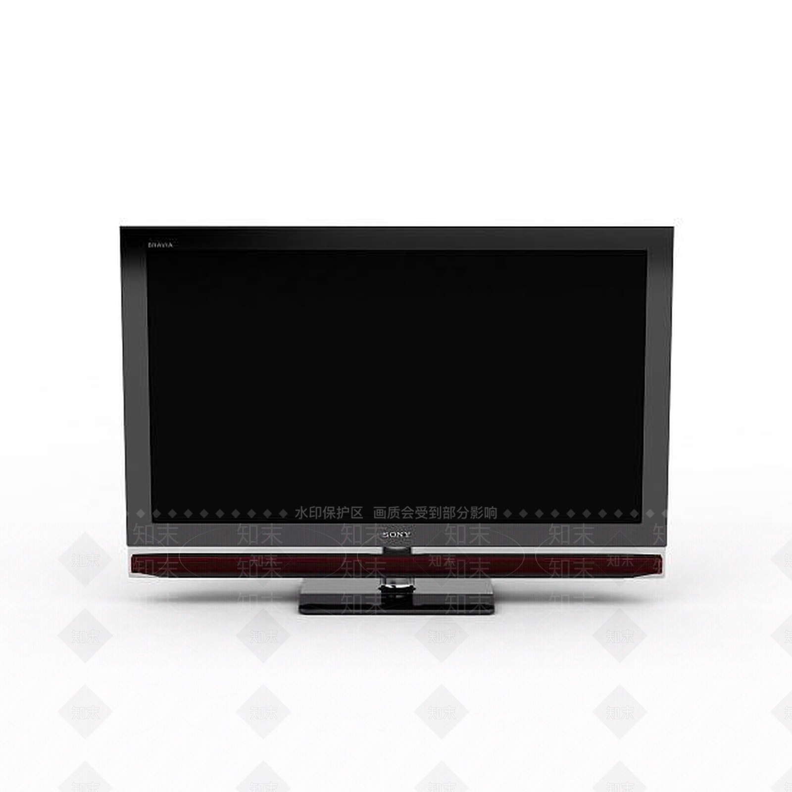 现代液晶电视3D模型下载【ID:1195647995】