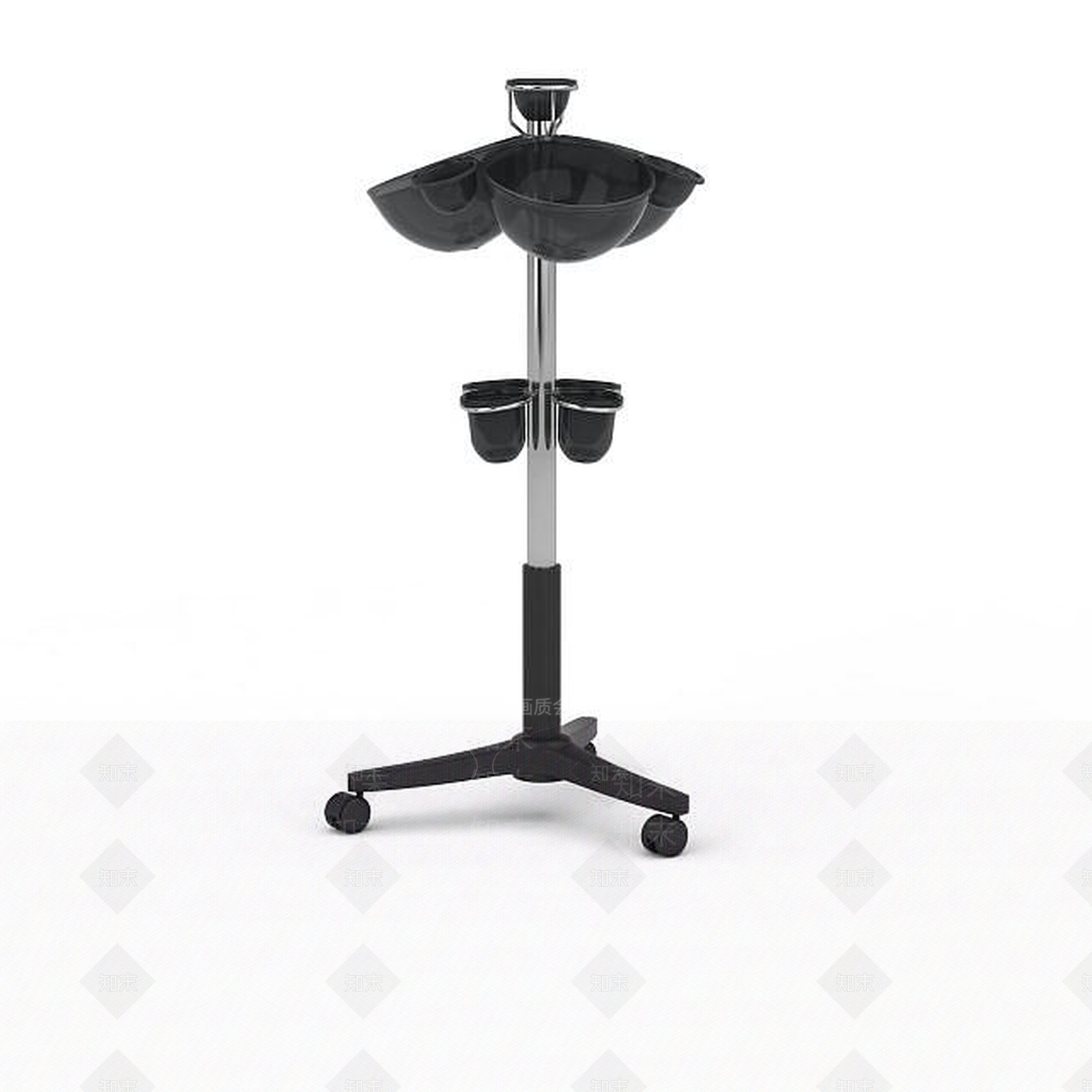 现代美发工具椅3D模型下载【ID:1195648143】